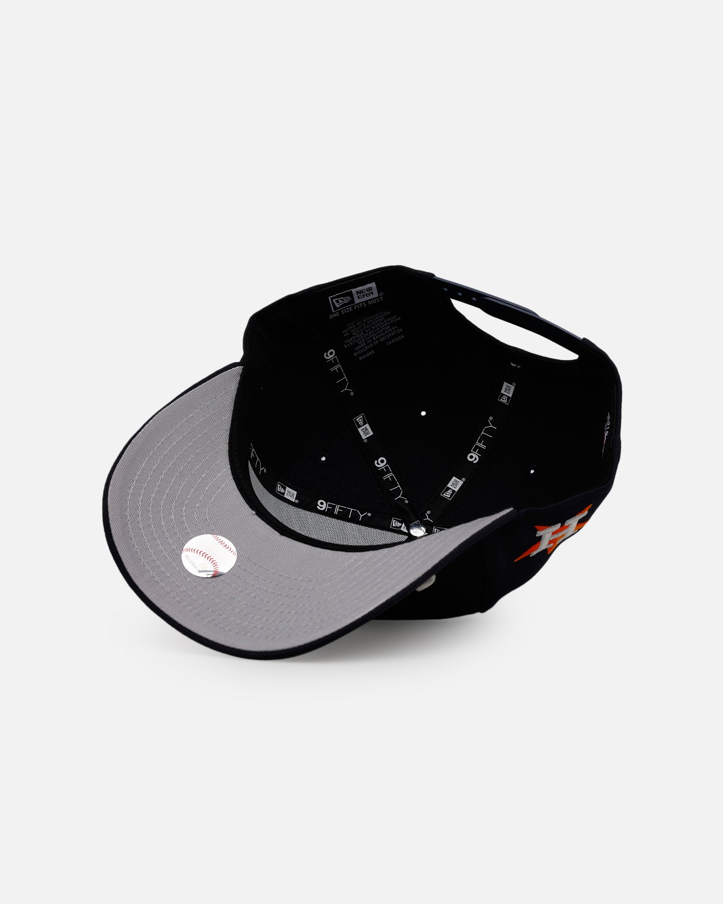 New Era Houston Astros 'Local Play' 9FIFTY A-Frame Snapback Official Team Color