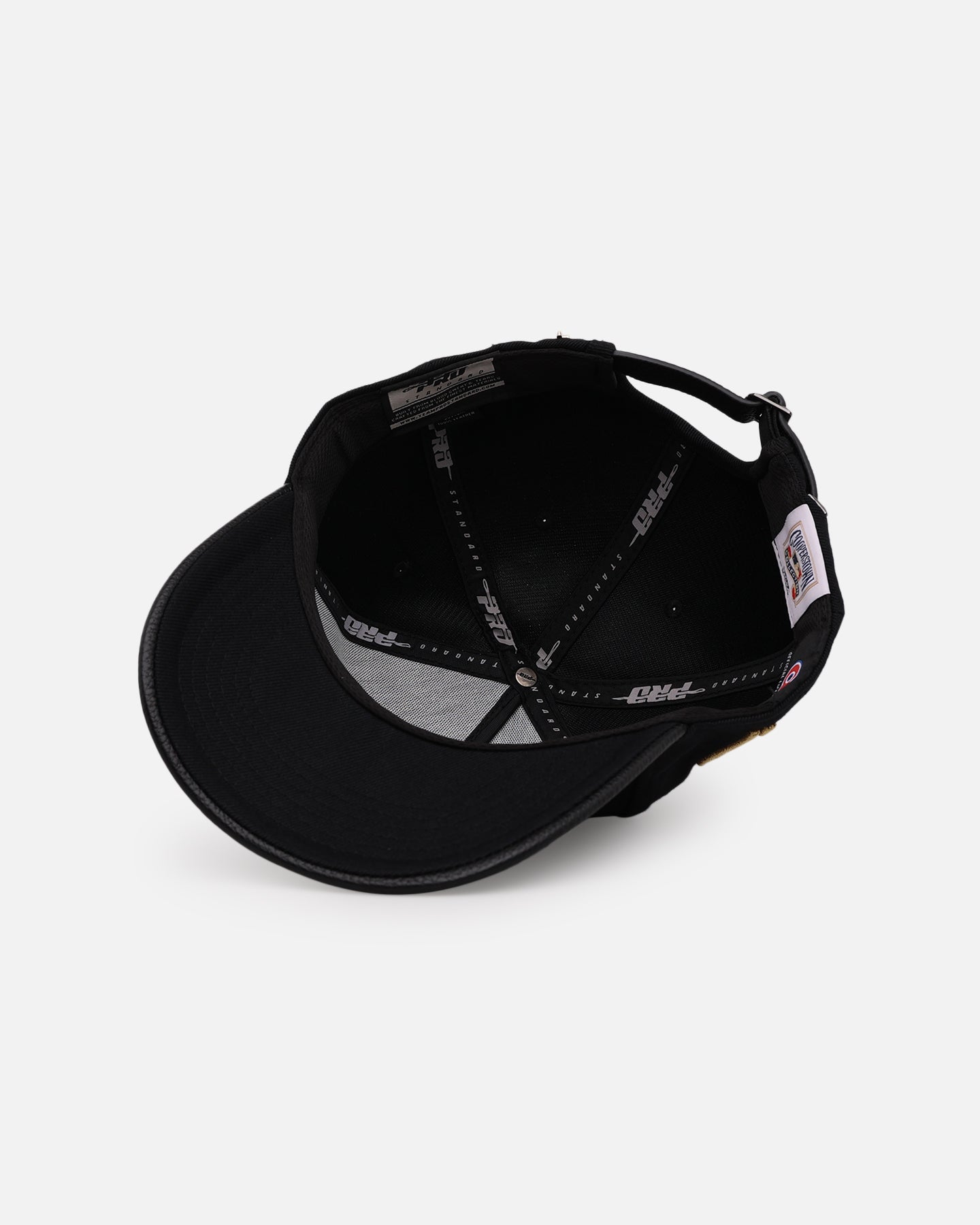 Pro Standard Atlanta Braves 'Gold Twist' Pro Pinch Strapback Black/Gold