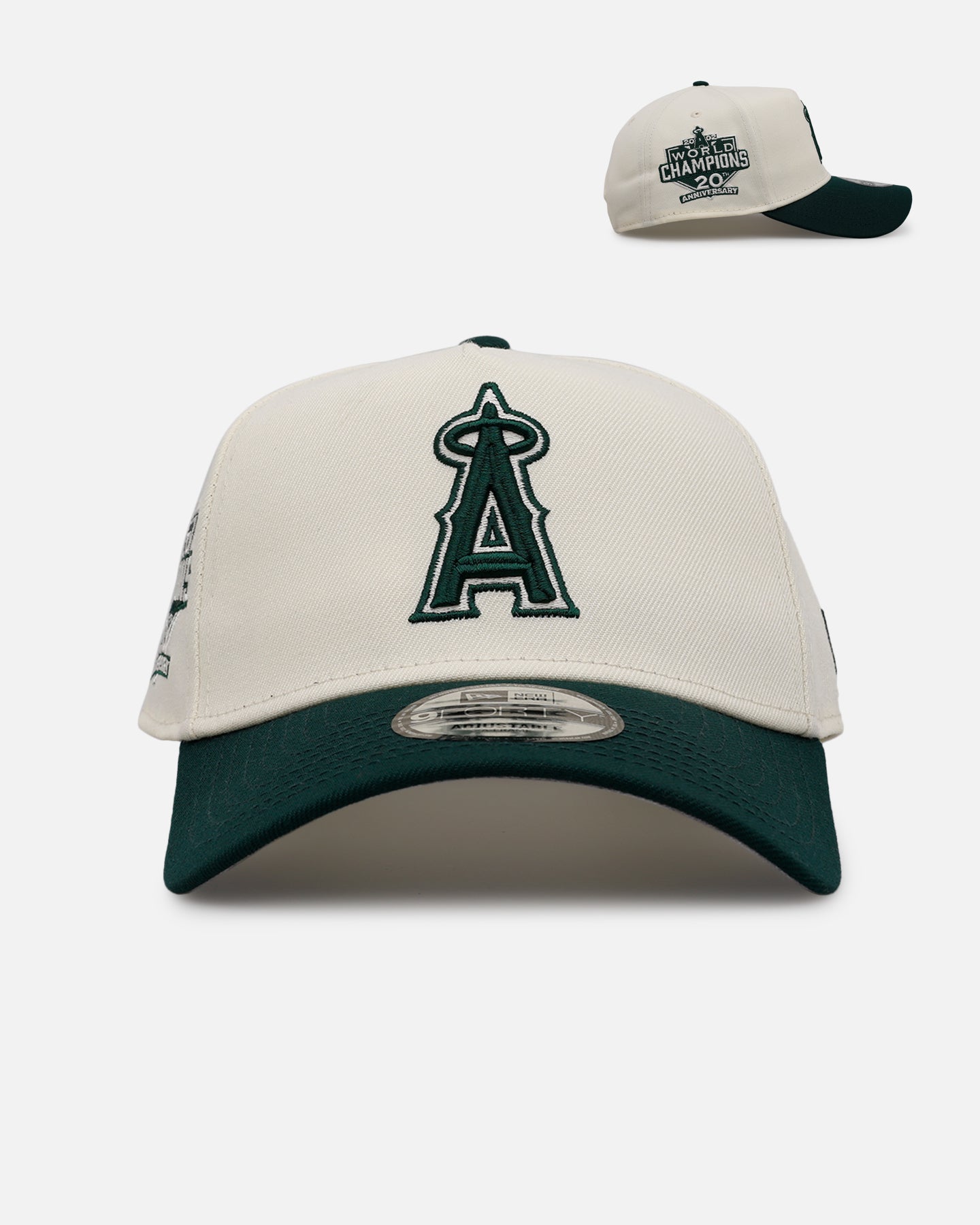 New Era Los Angeles Angels 'Evergreen 2.0' 9FORTY A-Frame Snapback Chrome/Dark Green