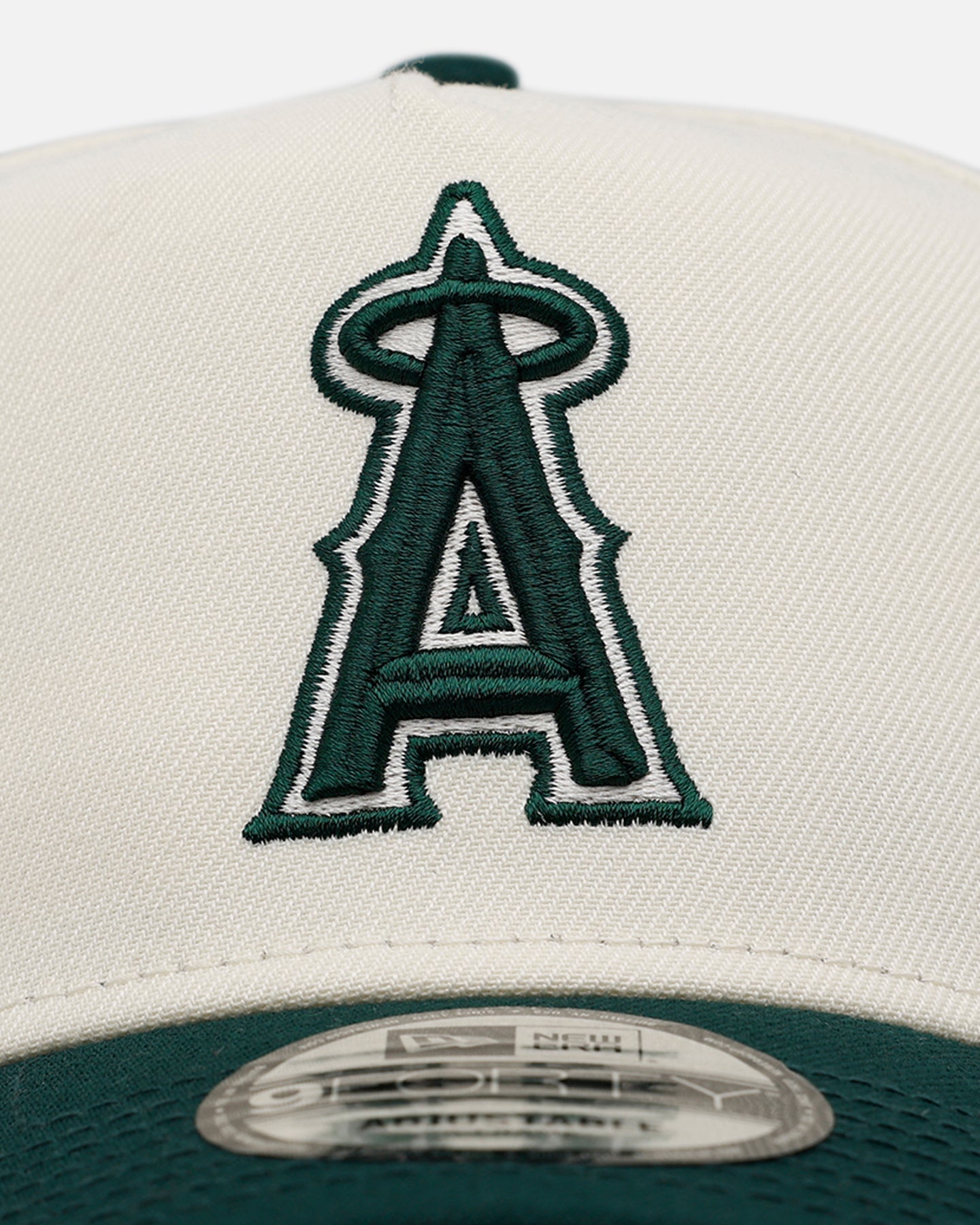 New Era Los Angeles Angels 'Evergreen 2.0' 9FORTY A-Frame Snapback Chrome/Dark Green