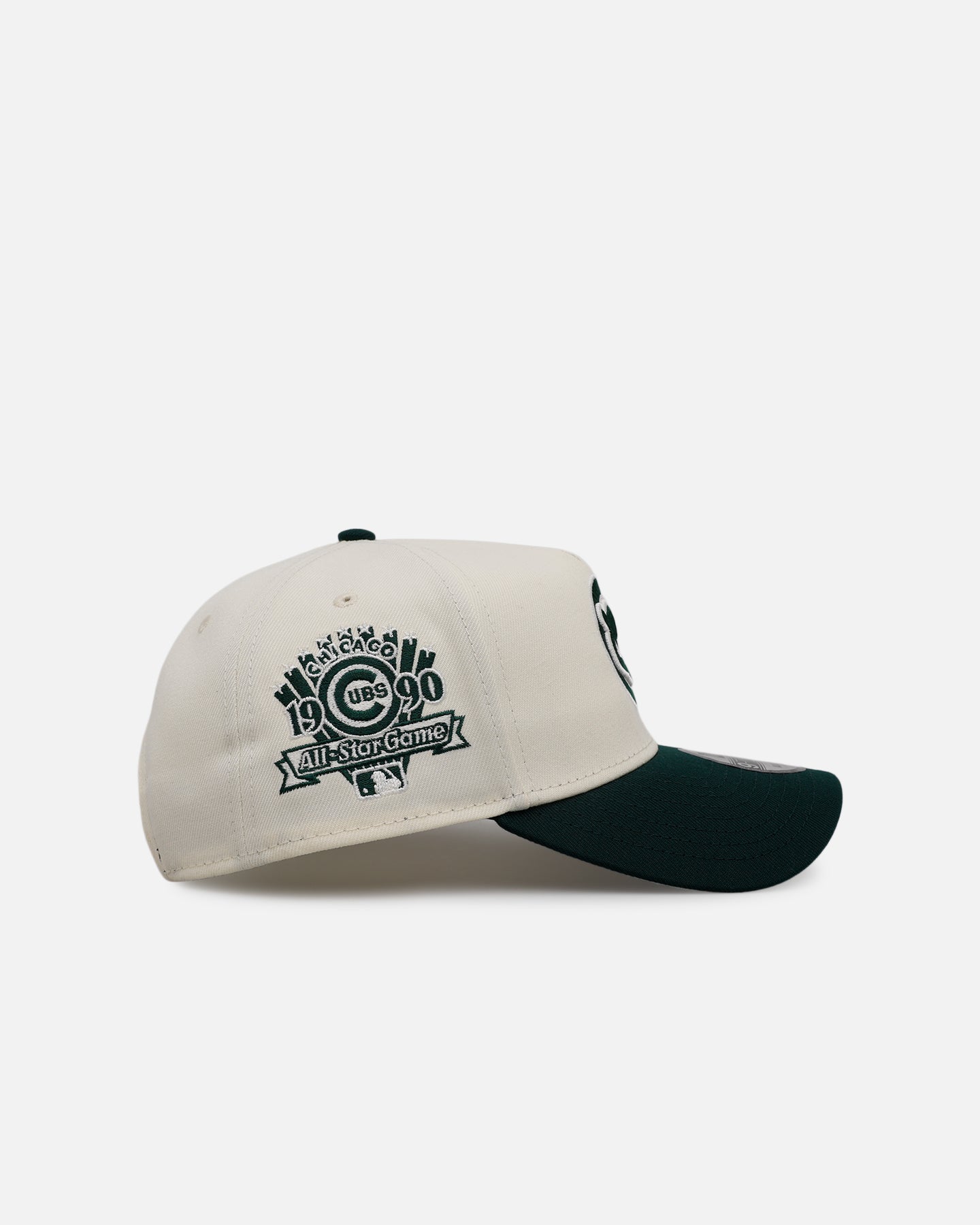 New Era Chicago Cubs 'Evergreen 2.0' 9FORTY A-Frame Snapback Chrome/Dark Green