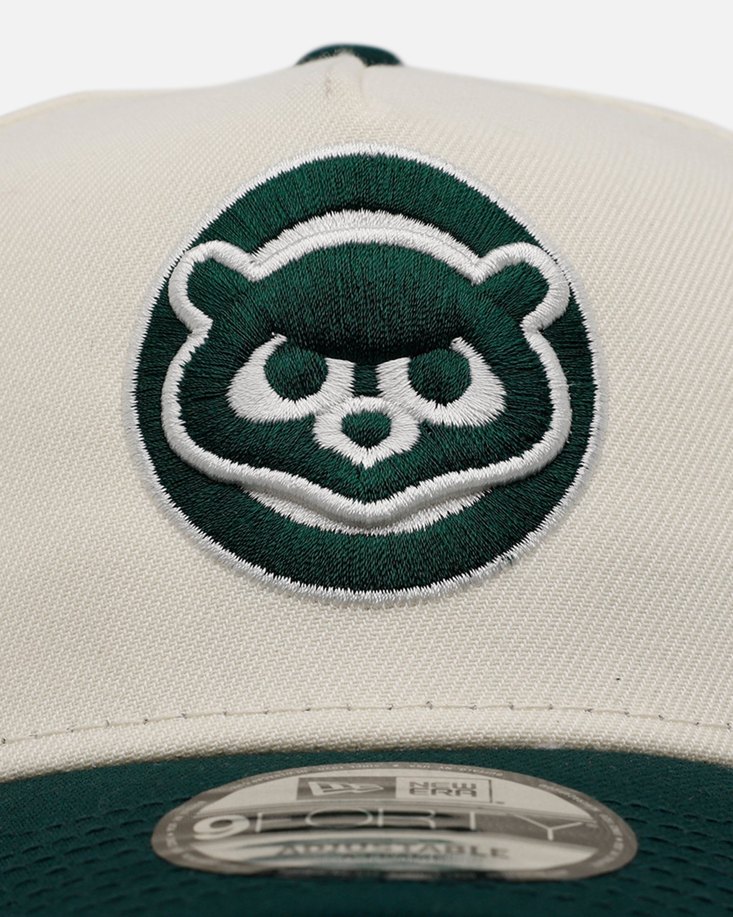 New Era Chicago Cubs 'Evergreen 2.0' 9FORTY A-Frame Snapback Chrome/Dark Green