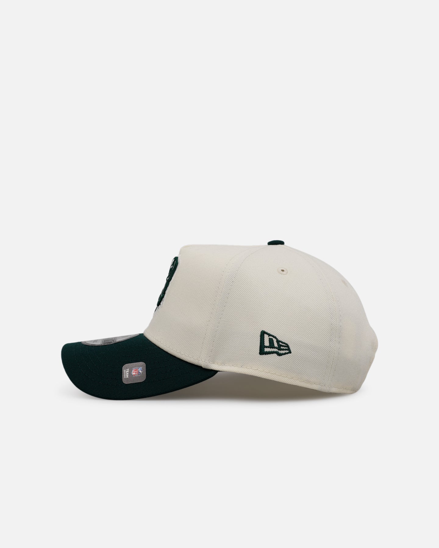 New Era Cleveland Browns 'Evergreen 2.0' 9FORTY A-Frame Snapback Chrome/Dark Green