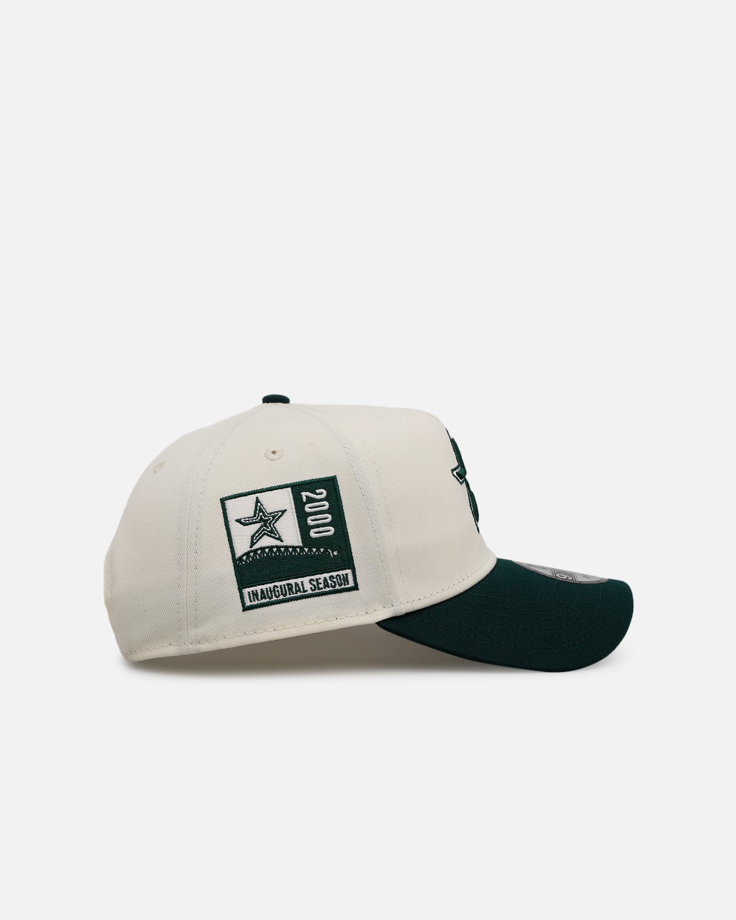 New Era Houston Astros 'Evergreen 2.0' 9FORTY A-Frame Snapback Chrome/Dark Green