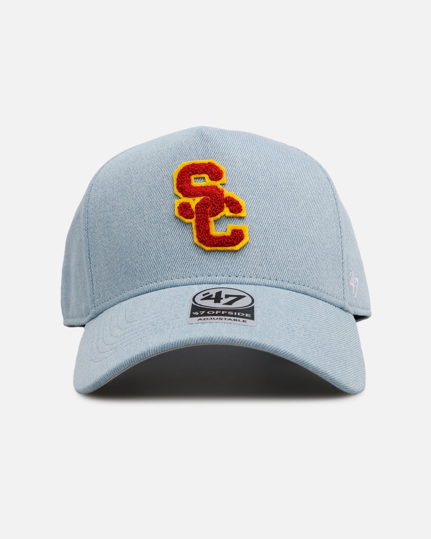 47 Brand USC Trojans 'Denim Chenille' 47 Offside Snapback Denim