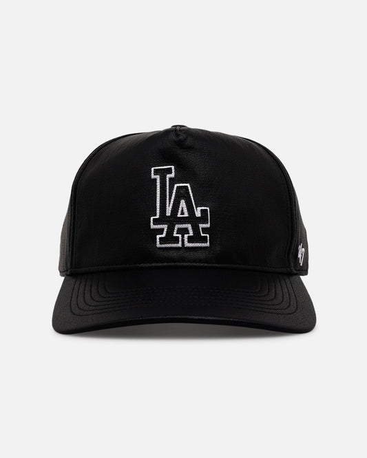 47 Brand Los Angeles Dodgers 'Leather' Hitch Strapback Black