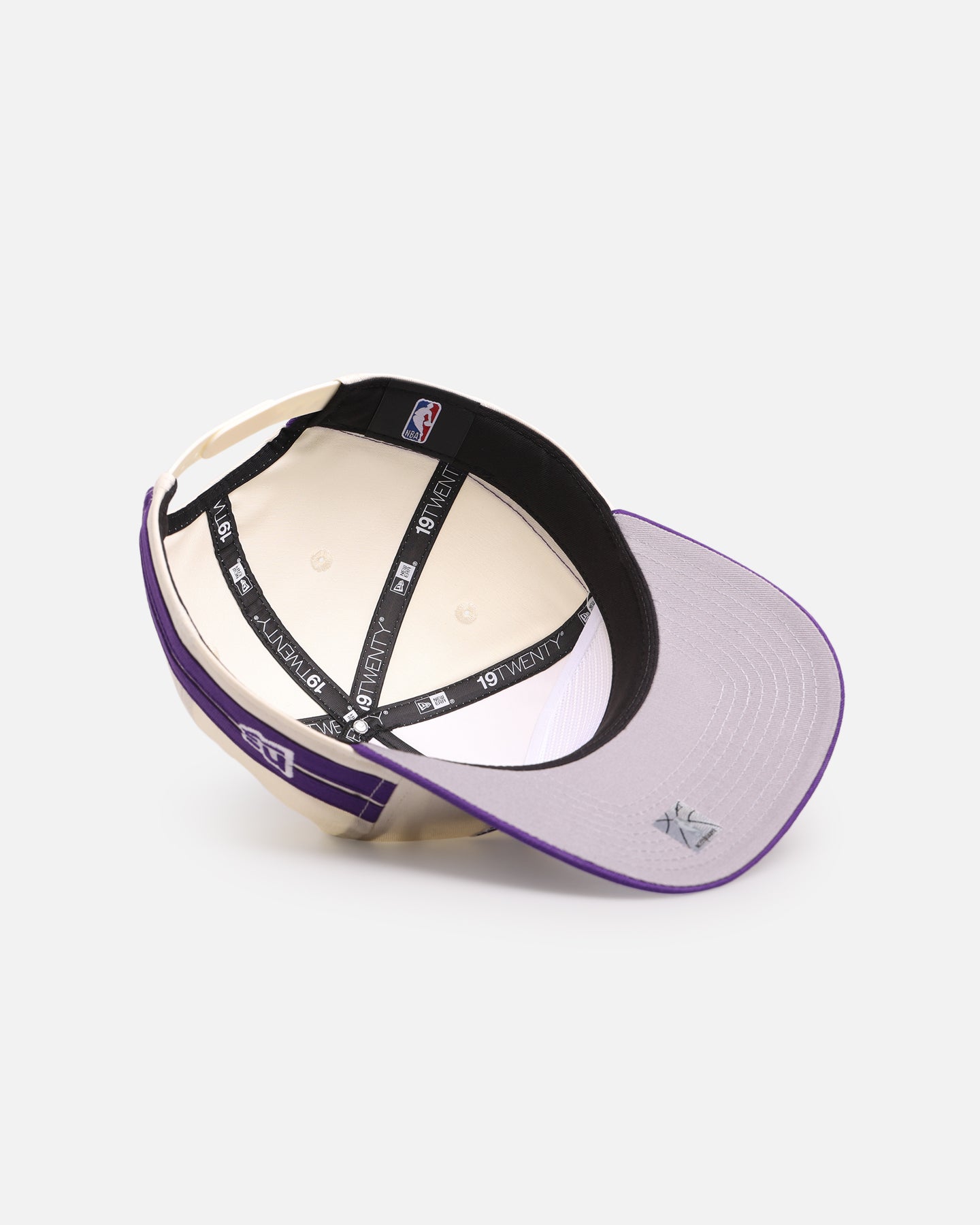 New Era Los Angeles Lakers 'Stripe' 19TWENTY Snapback Chrome/Official Team Color