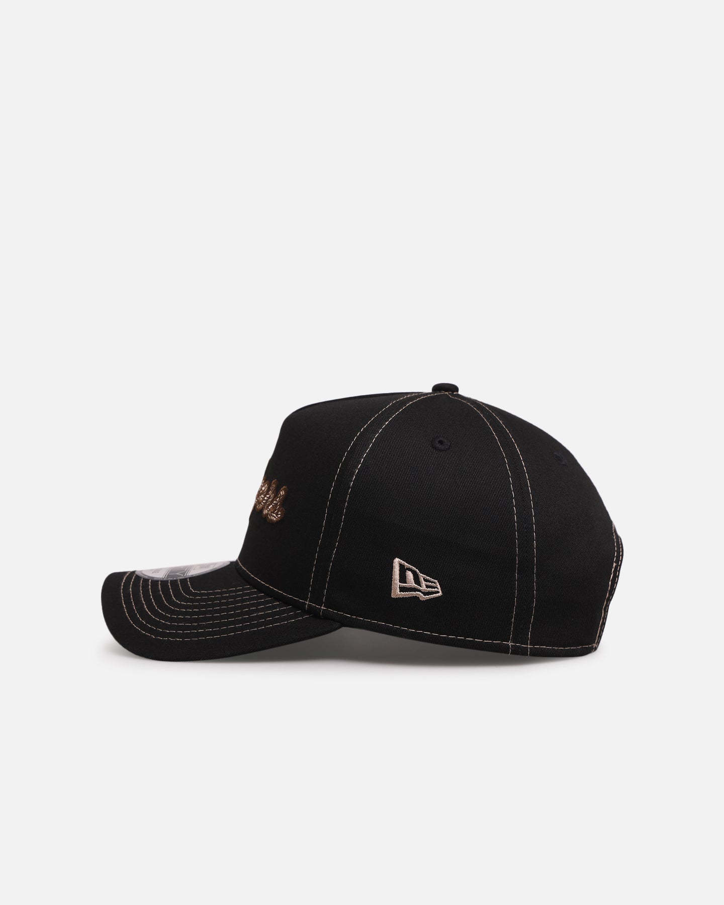 New Era Los Angeles Dodgers 'Rope Script' 9FORTY A-Frame Snapback Black/White