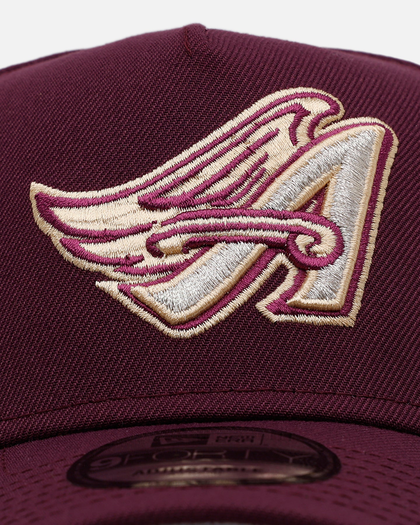 New Era Los Angeles Angels 'Plum' 9FORTY A-Frame Snapback Plum