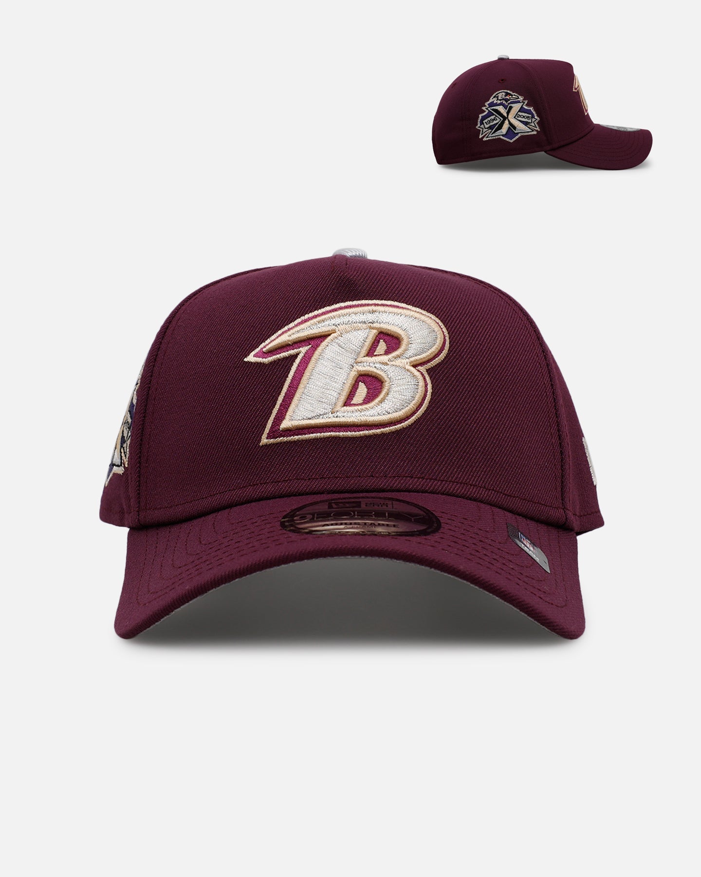 New Era Baltimore Ravens 'Plum' 9FORTY A-Frame Snapback Plum
