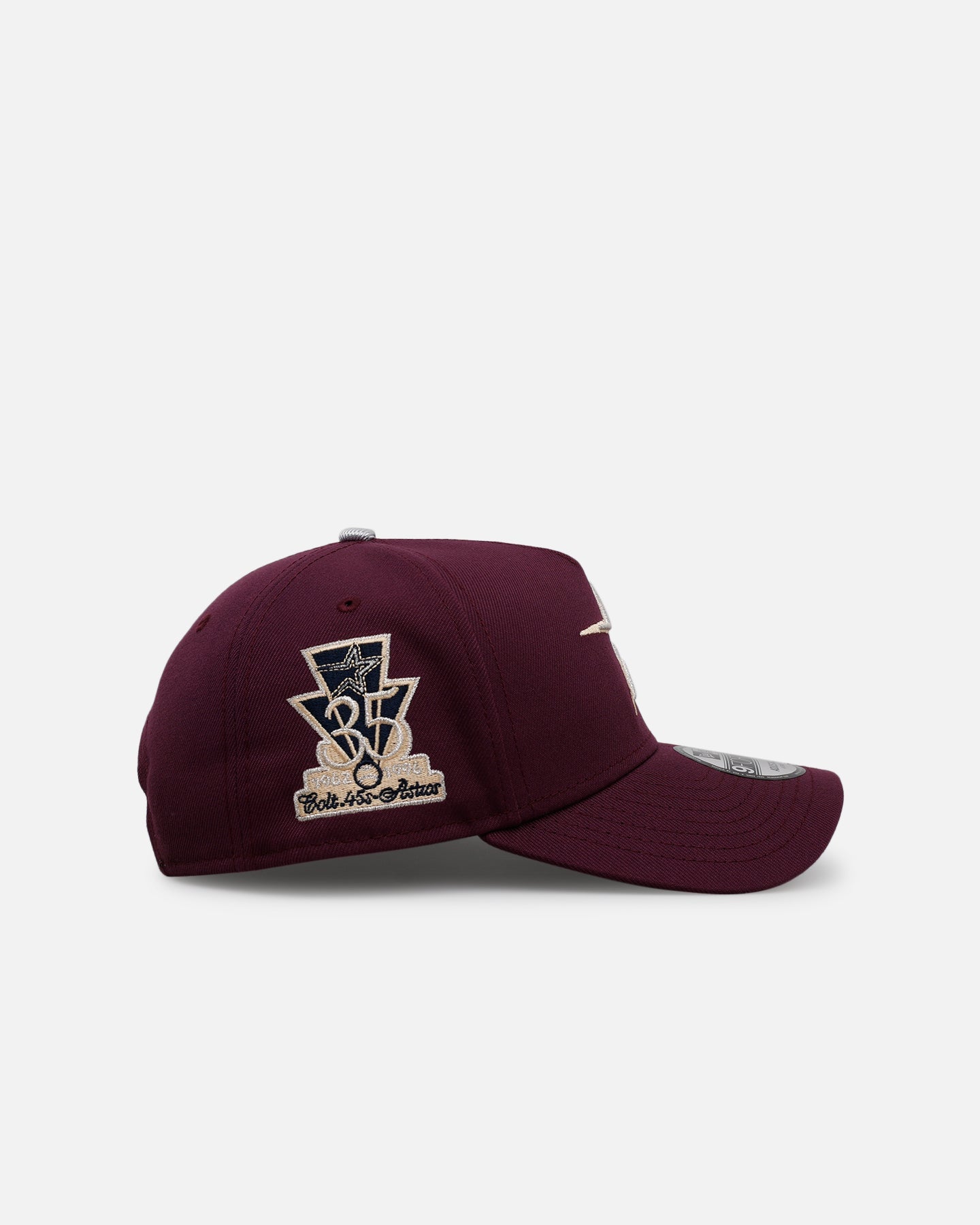 New Era Houston Astros 'Plum' 9FORTY A-Frame Snapback Plum