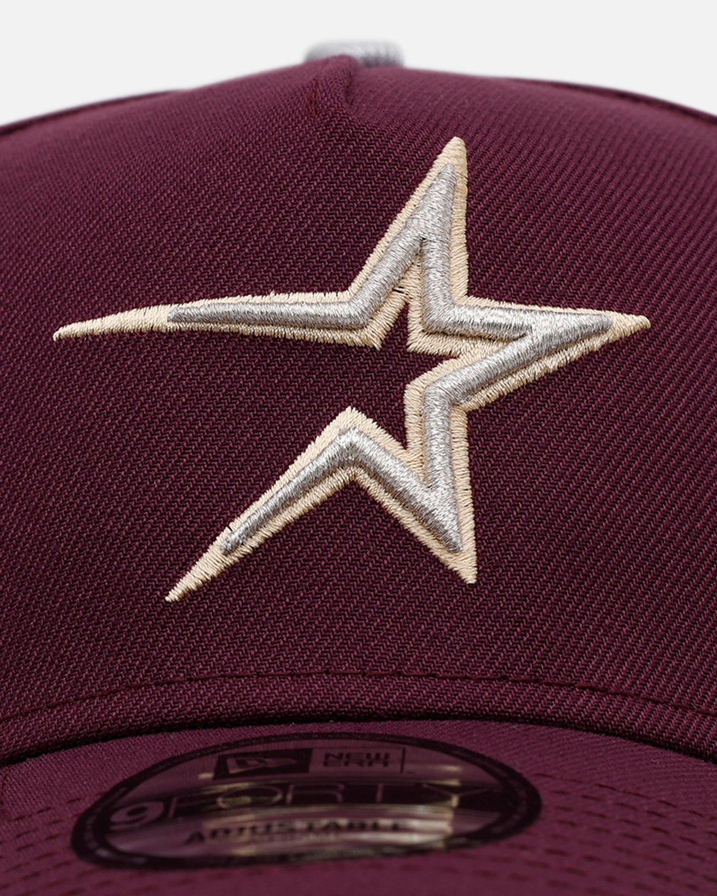New Era Houston Astros 'Plum' 9FORTY A-Frame Snapback Plum