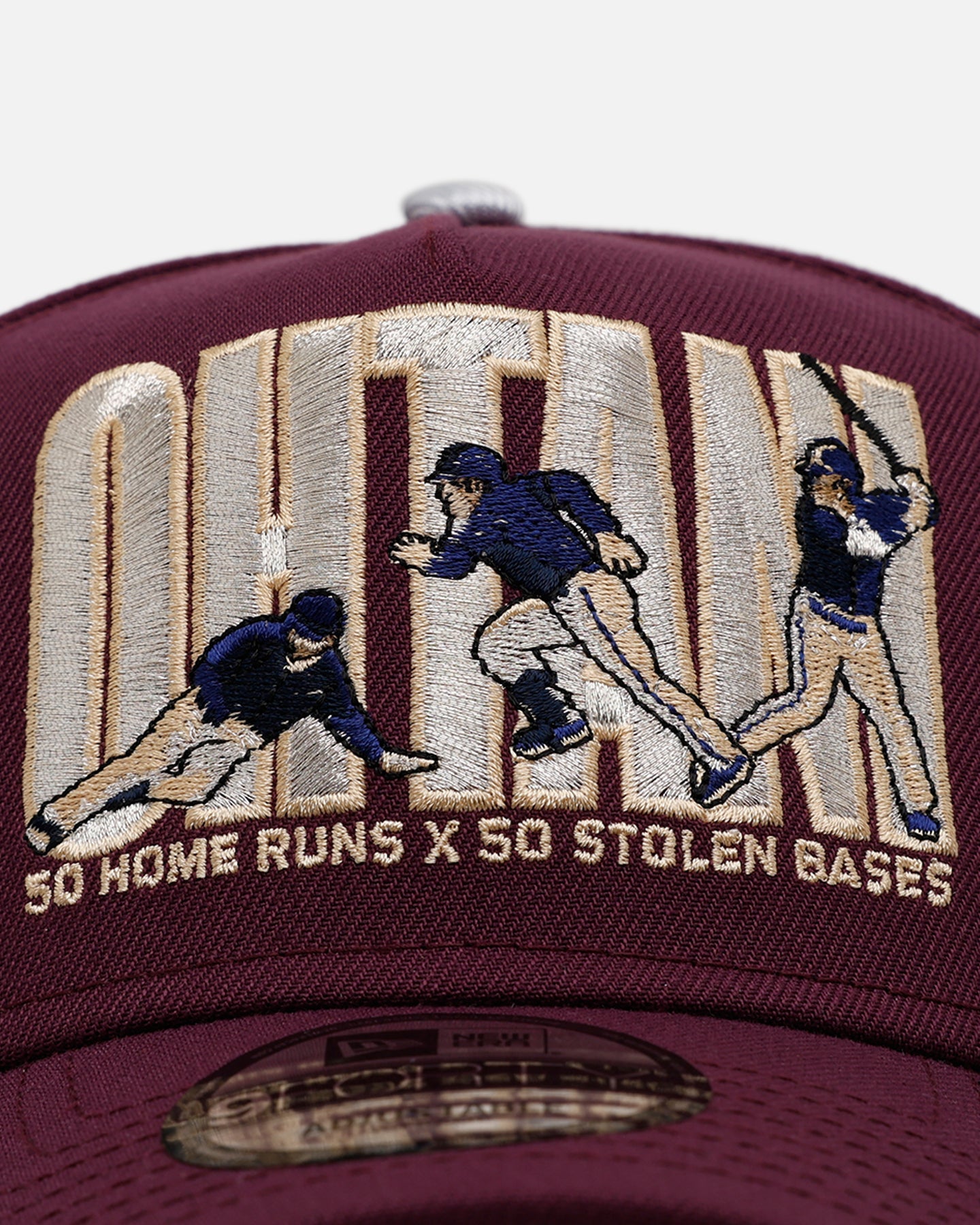 New Era Los Angeles Dodgers 'Plum' Ohtani 9FORTY A-Frame Snapback Plum
