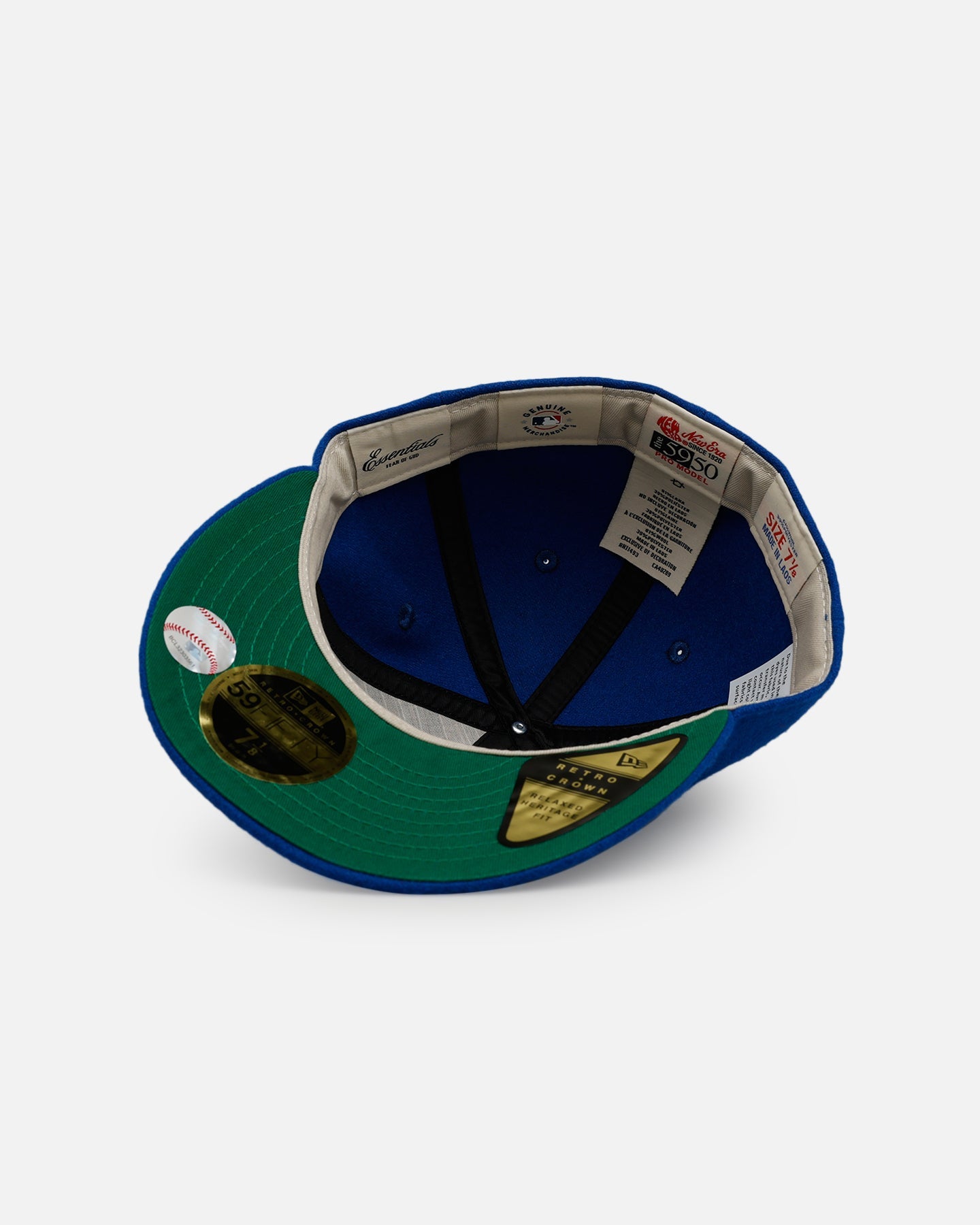New Era New York Mets 'Fear Of God X MLB' 59FIFTY Retro Crown Fitted Light Royal