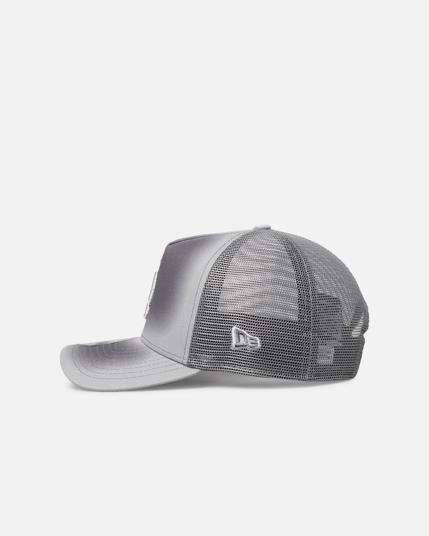 New Era Los Angeles Dodgers 'Gradient Trucker' 9FORTY A-Frame Trucker Snapback Grey