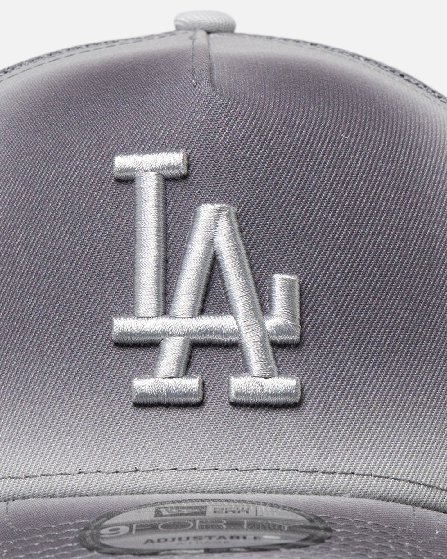 New Era Los Angeles Dodgers 'Gradient Trucker' 9FORTY A-Frame Trucker Snapback Grey