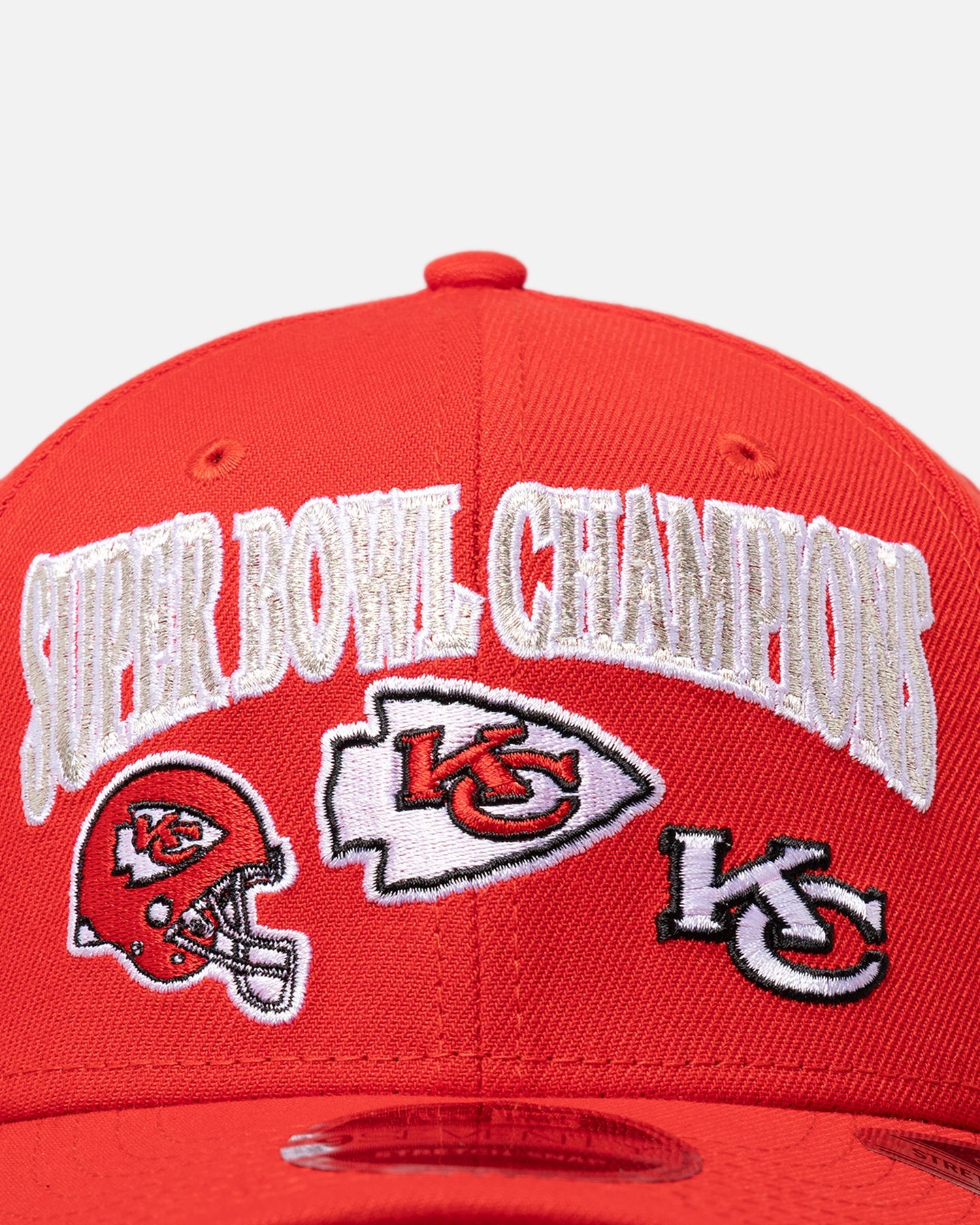 New Era Kansas City Chiefs 'Super Bowl Champs' 9SEVENTY Stretch Snapback Official Team Colour