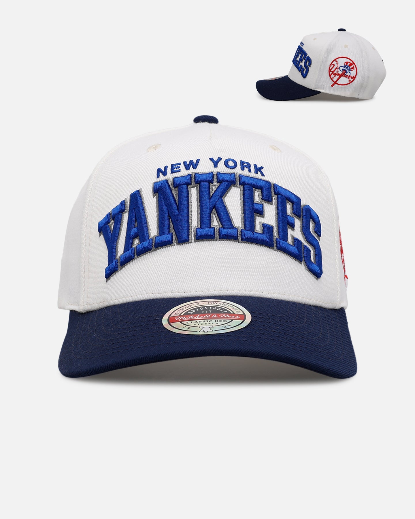 Mitchell & Ness New York Yankees 'Arch' MVP Snapback Cream