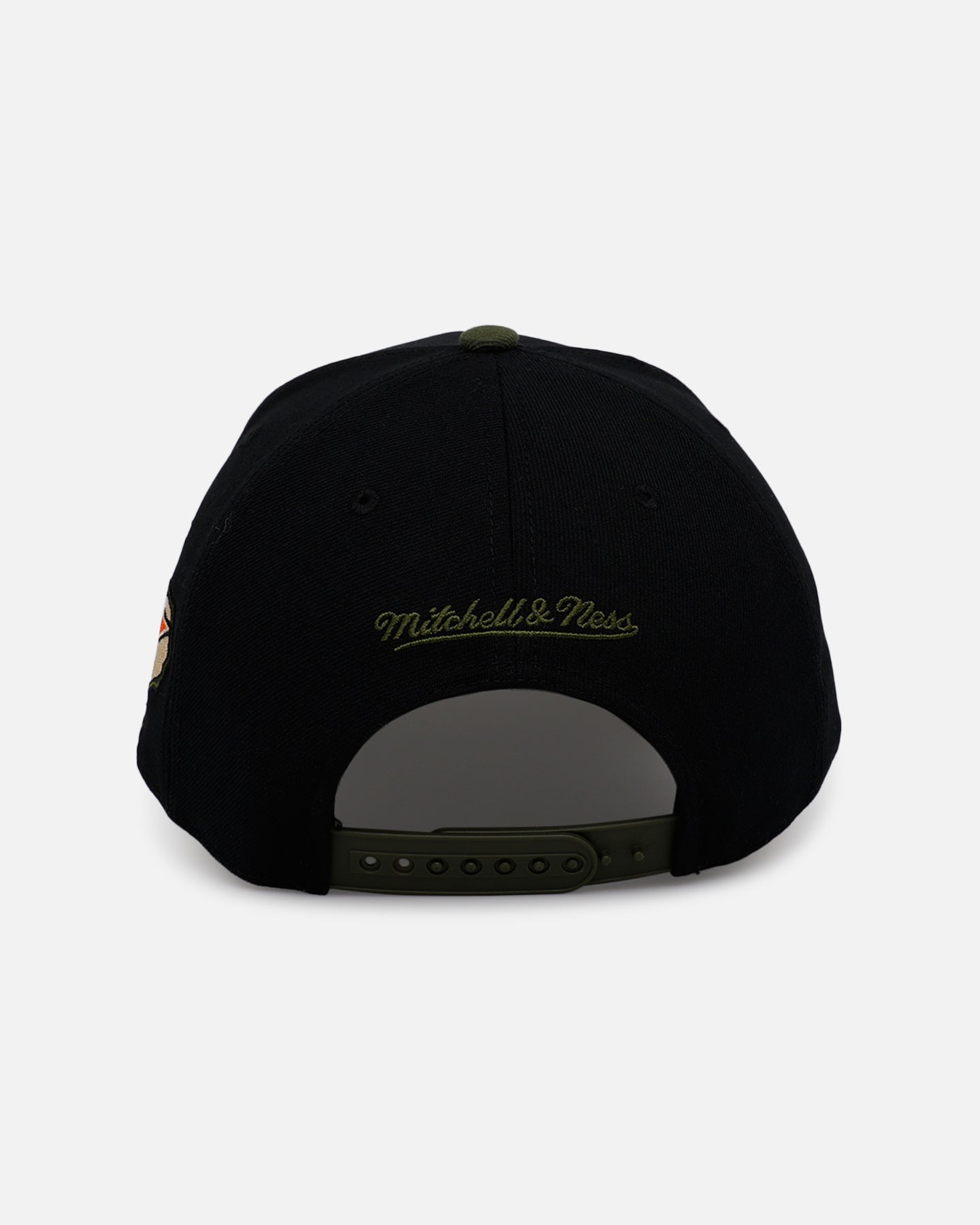 Mitchell & Ness Houston Astros 'Olive Cargos' Pro Pinch Snapback Olive/Black