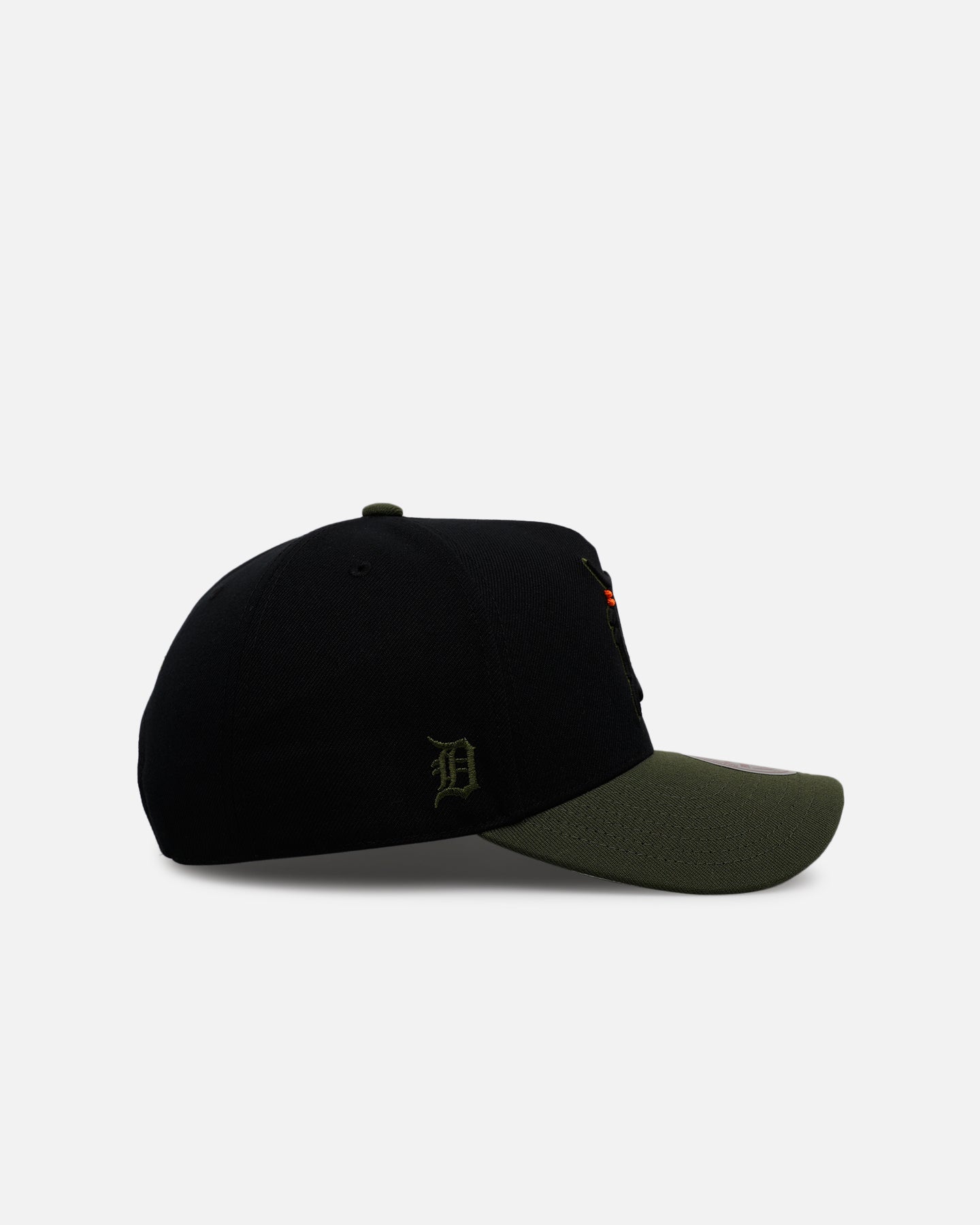 Mitchell & Ness Detroit Tigers 'Olive Cargos' Pro Pinch Snapback Olive/Black