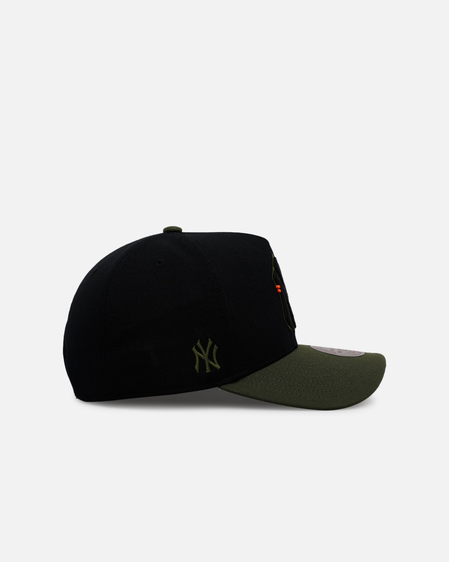 Mitchell & Ness New York Yankees 'Olive Cargos' Pro Pinch Snapback Olive/Black