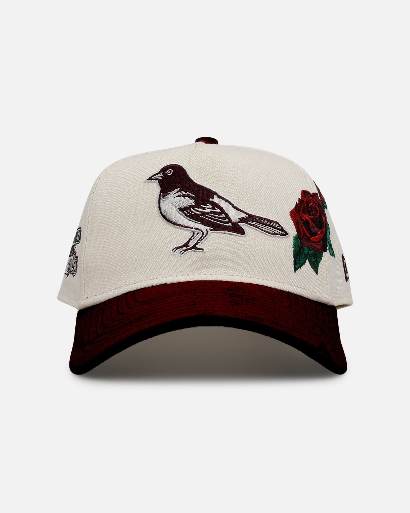 New Era Baltimore Orioles 'Velvet Roses' 9FORTY A-Frame Snapback Chrome
