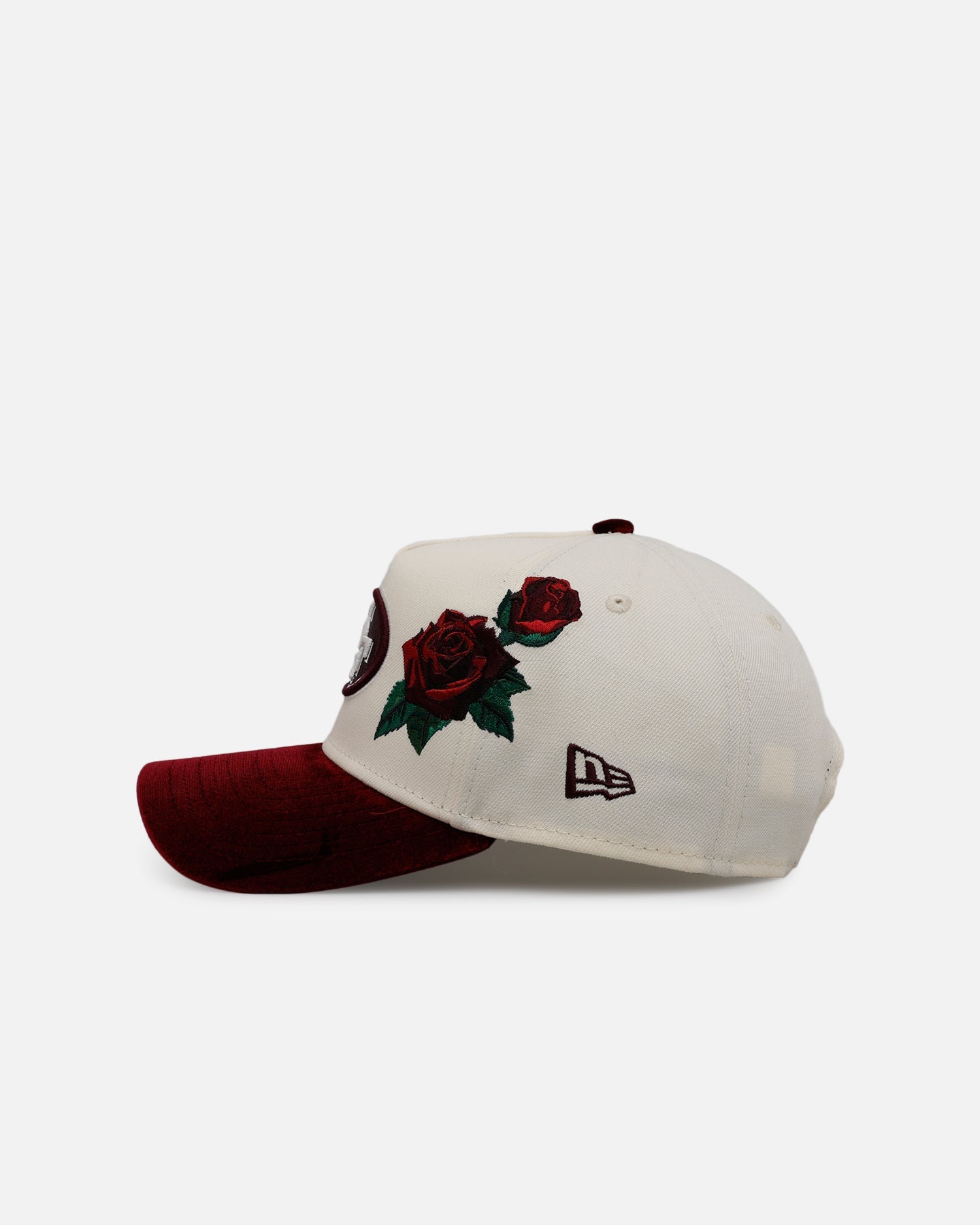 New Era San Francisco 49ers 'Velvet Roses' 9FORTY A-Frame Snapback Chrome