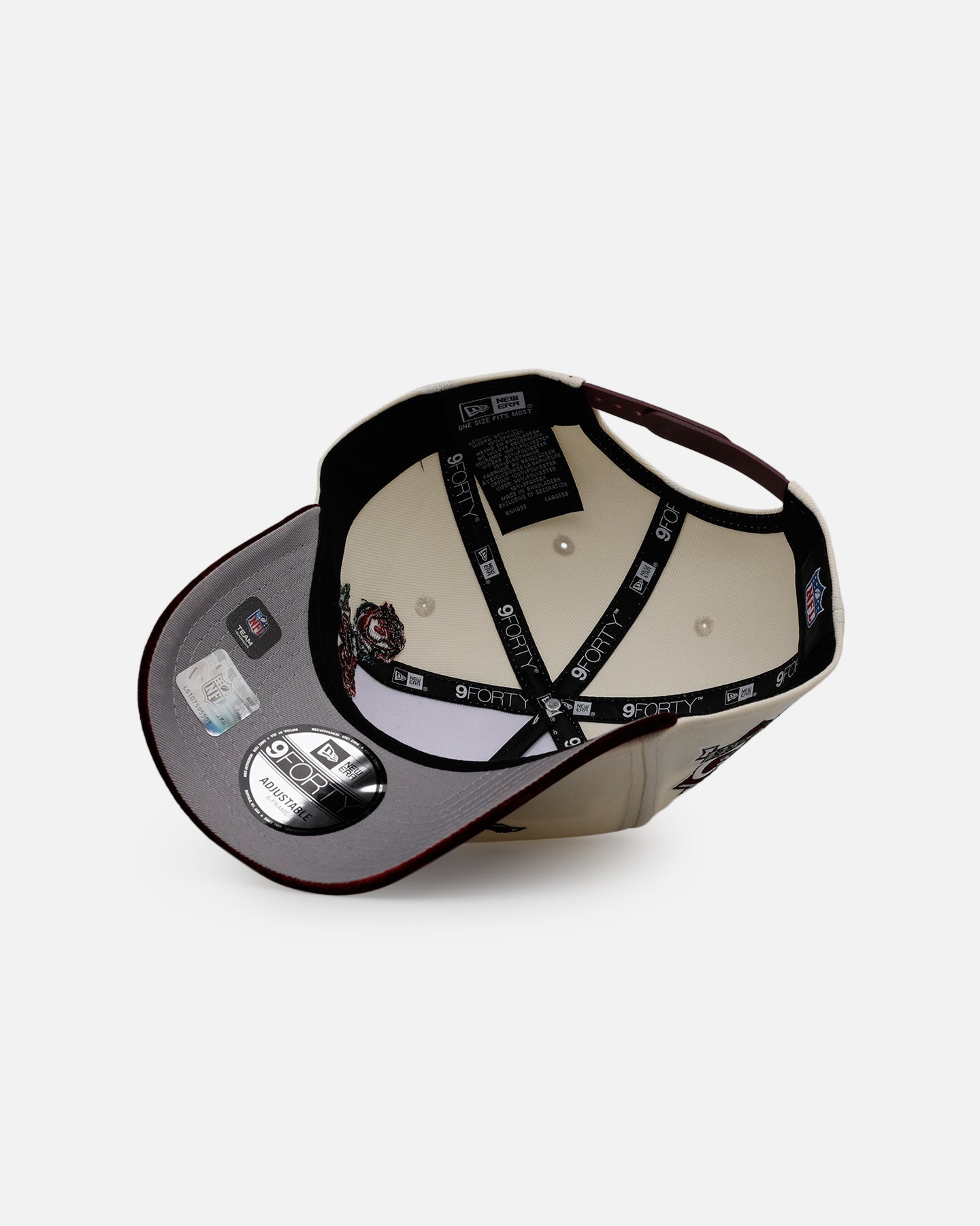New Era Detroit Lions 'Velvet Roses' 9FORTY A-Frame Snapback Chrome