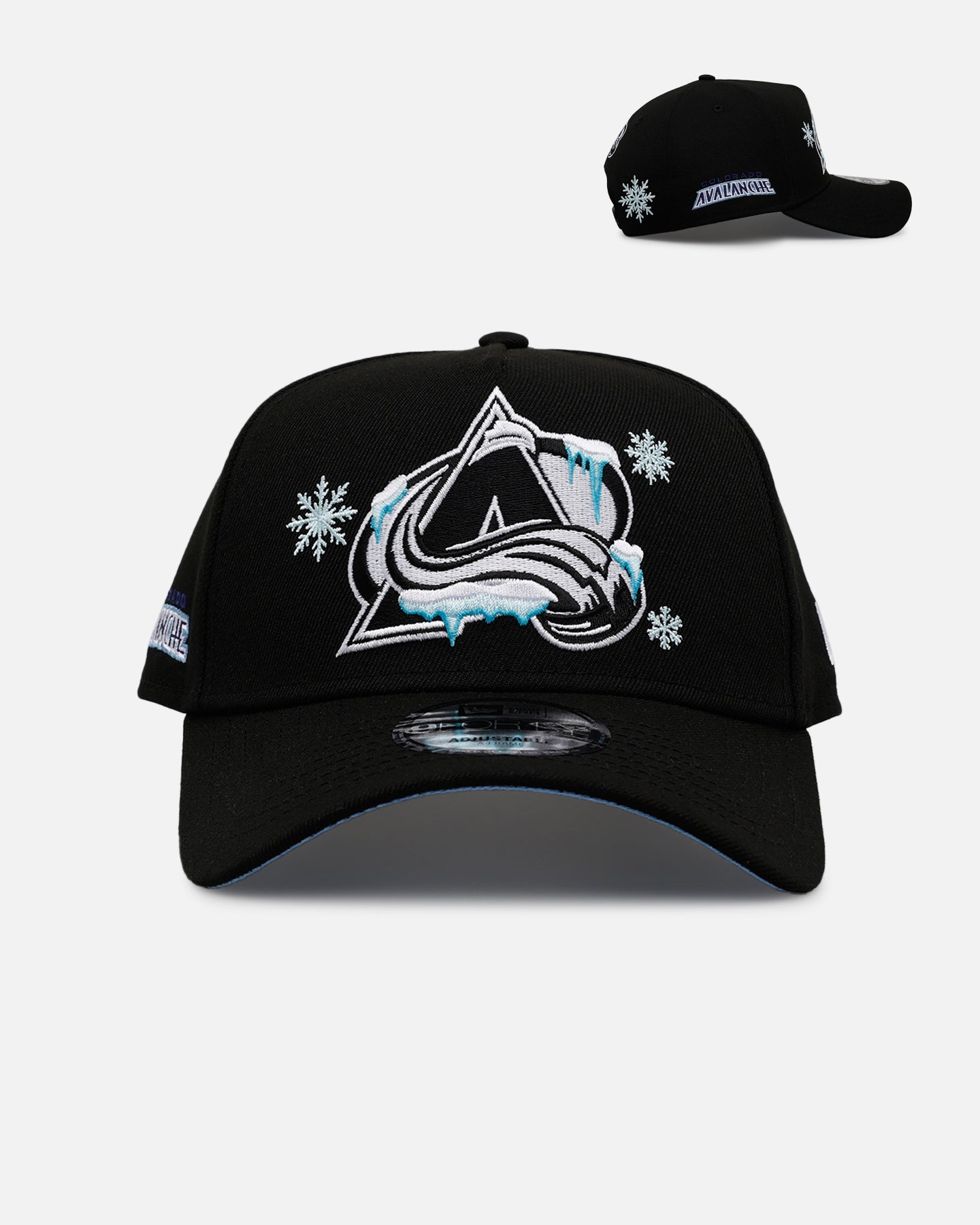 New Era Colorado Avalanche 'Cold As Ice' 9FORTY A-Frame Snapback Black
