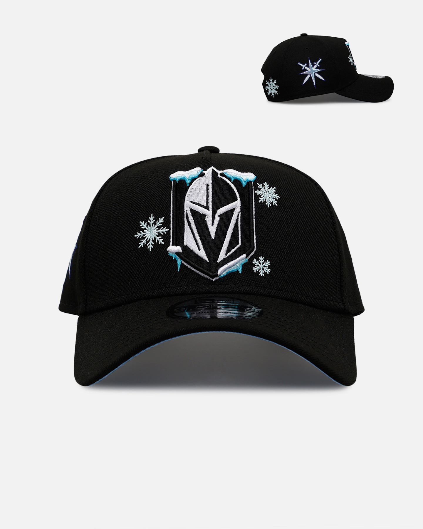 New Era Vegas Golden Knights 'Cold As Ice' 9FORTY A-Frame Snapback Black