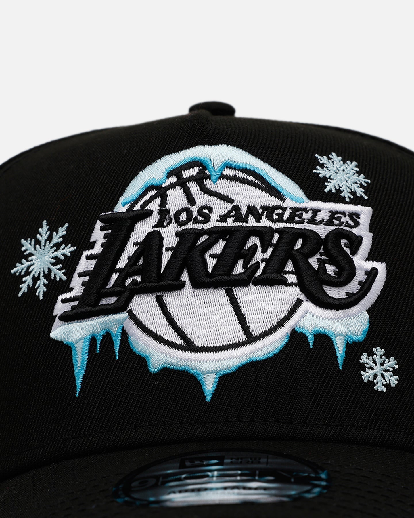 New Era Los Angeles Lakers 'Cold As Ice' 9FORTY A-Frame Snapback Black
