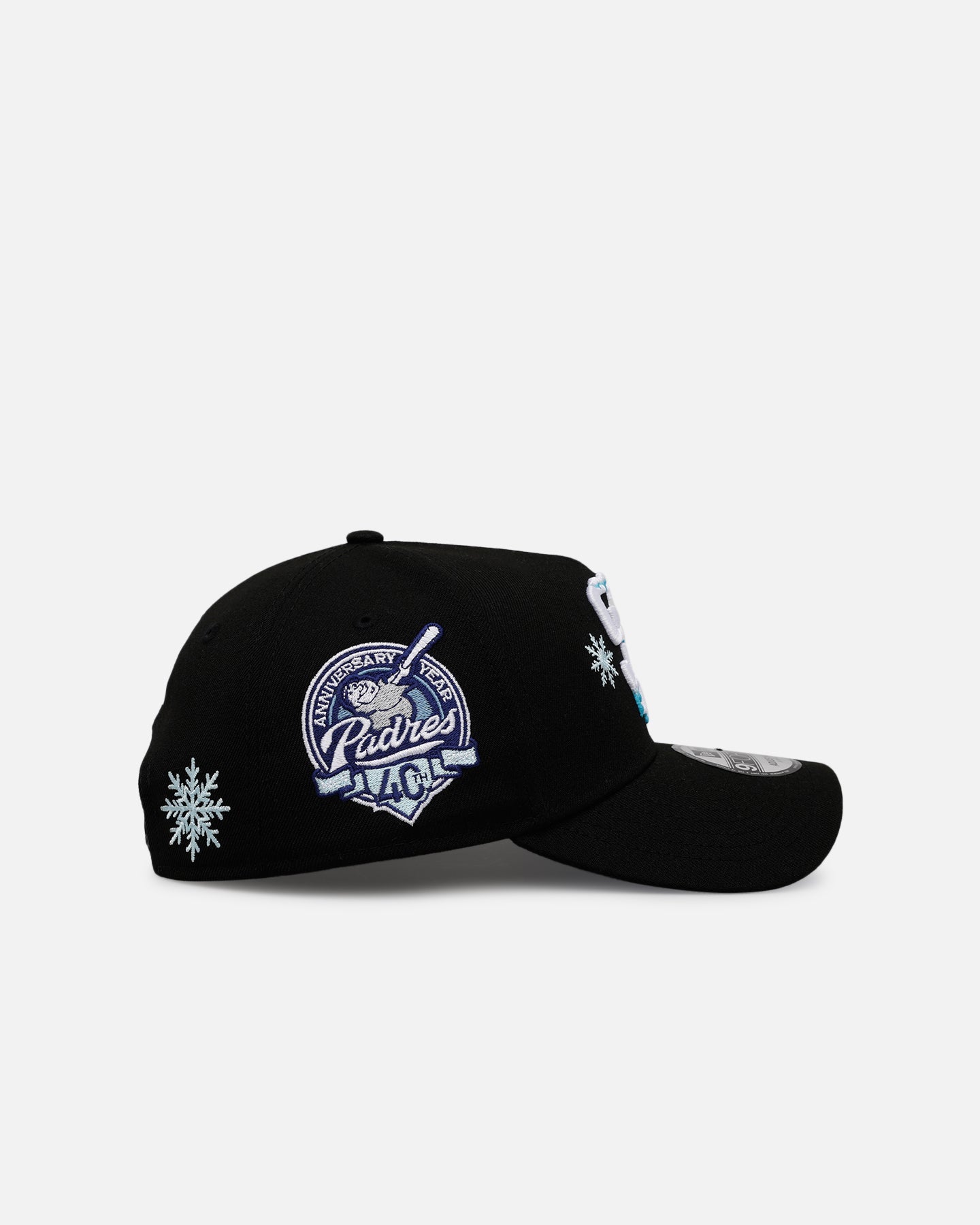 New Era San Diego Padres 'Cold As Ice' 9FORTY A-Frame Snapback Black