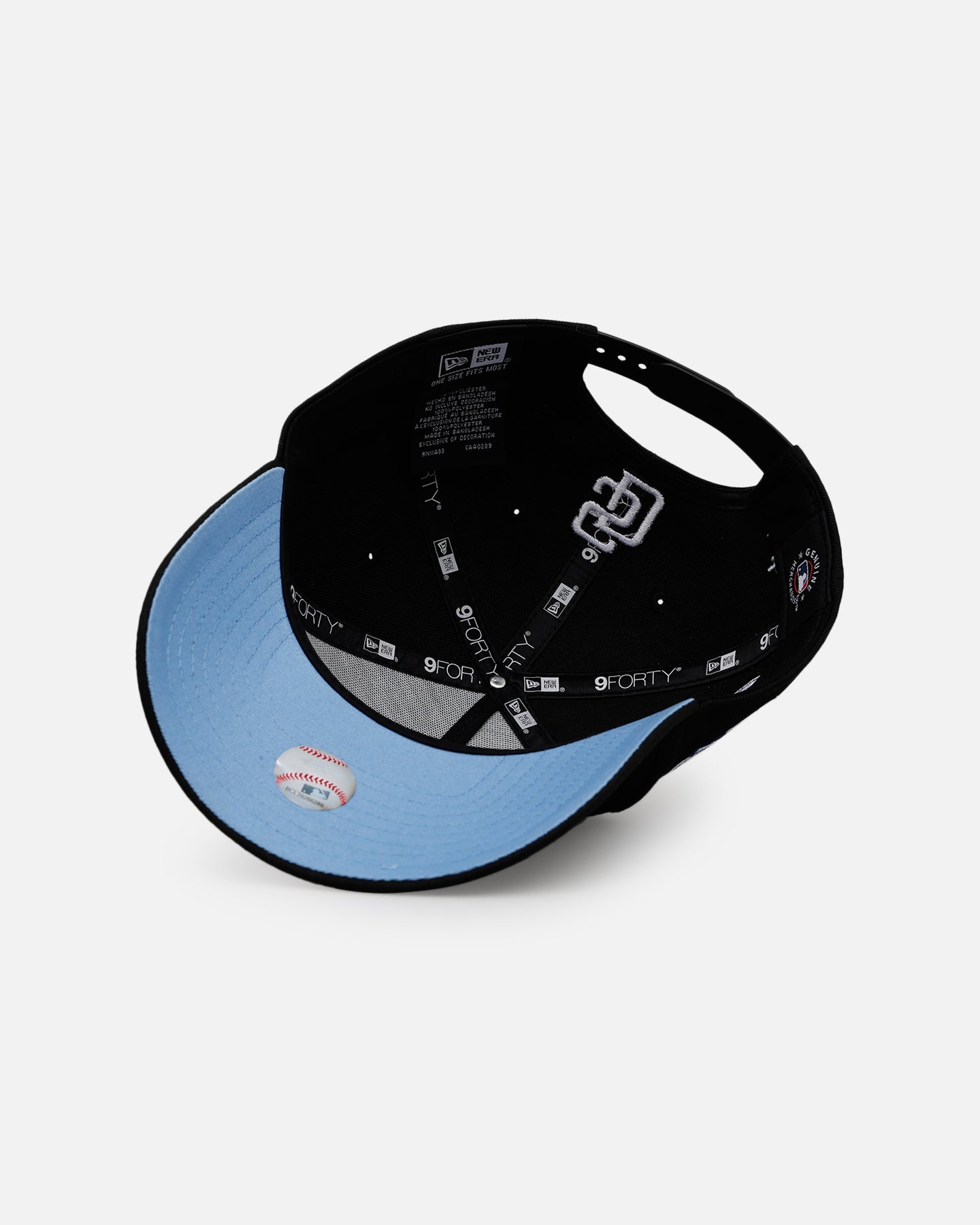 New Era San Diego Padres 'Cold As Ice' 9FORTY A-Frame Snapback Black