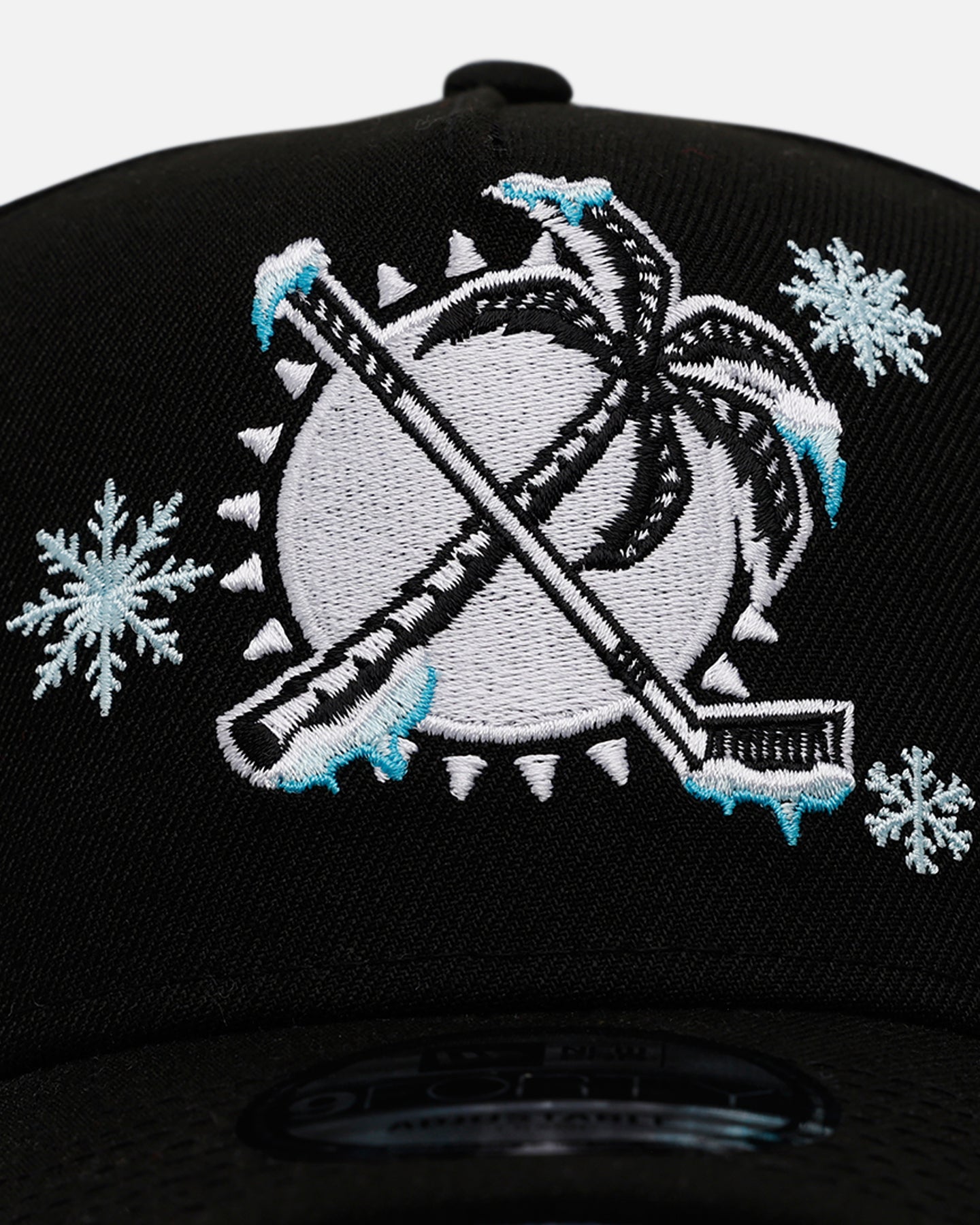 New Era Florida Panthers 'Cold As Ice' 9FORTY A-Frame Snapback Black