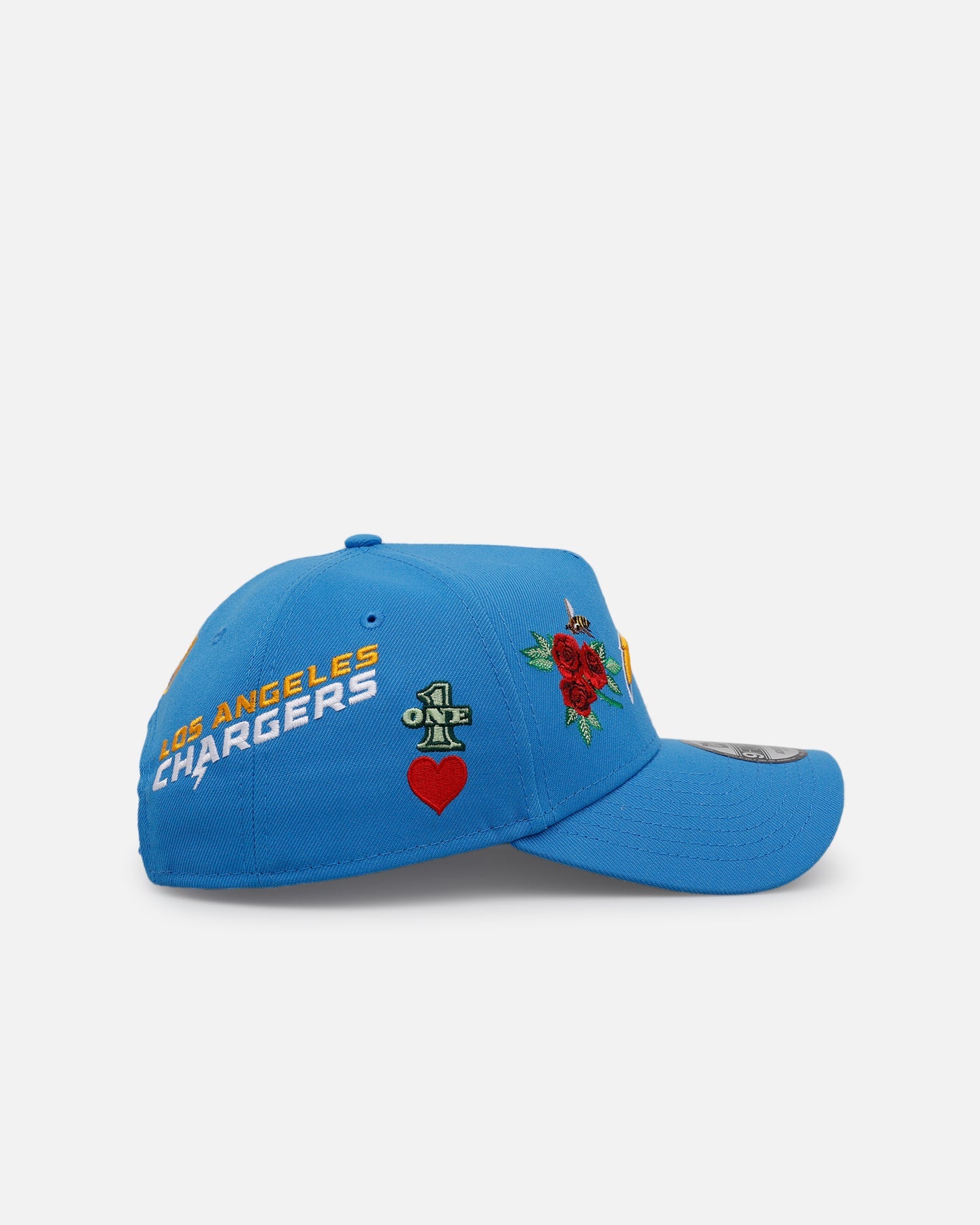 New Era Los Angeles Chargers 'One Love' 9FORTY A-Frame Snapback Official Team Color