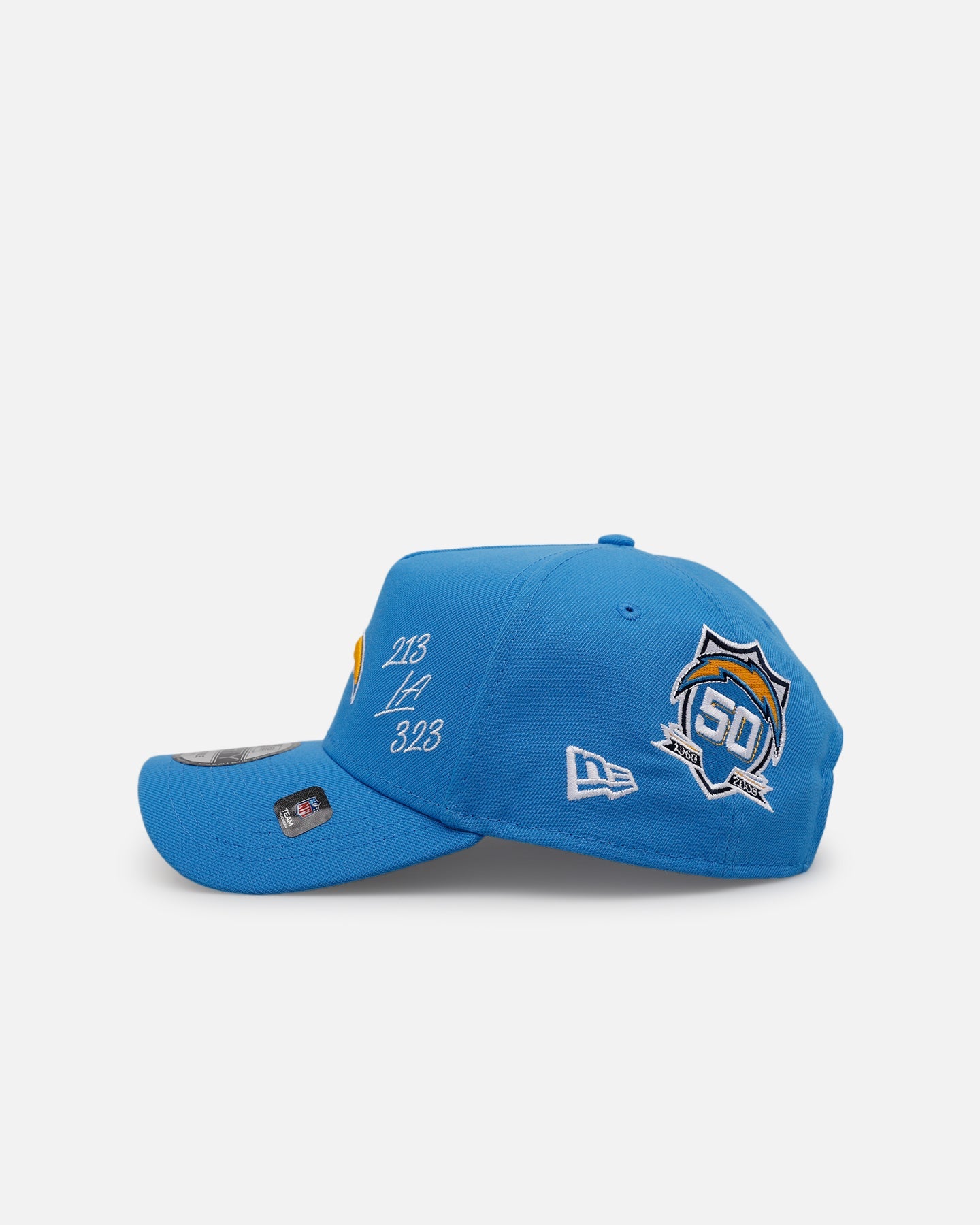 New Era Los Angeles Chargers 'One Love' 9FORTY A-Frame Snapback Official Team Color