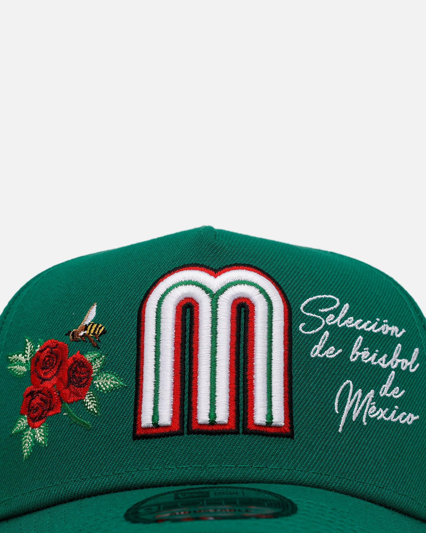 New Era Mexico National Baseball Team 'One Love' 9FORTY A-Frame Snapback Official Team Color