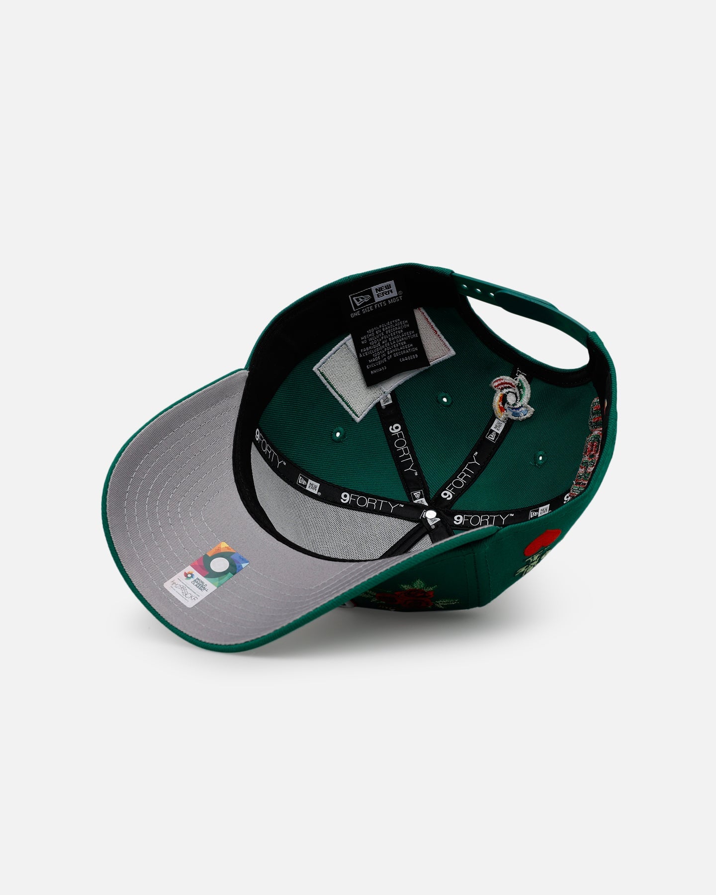 New Era Mexico National Baseball Team 'One Love' 9FORTY A-Frame Snapback Official Team Color
