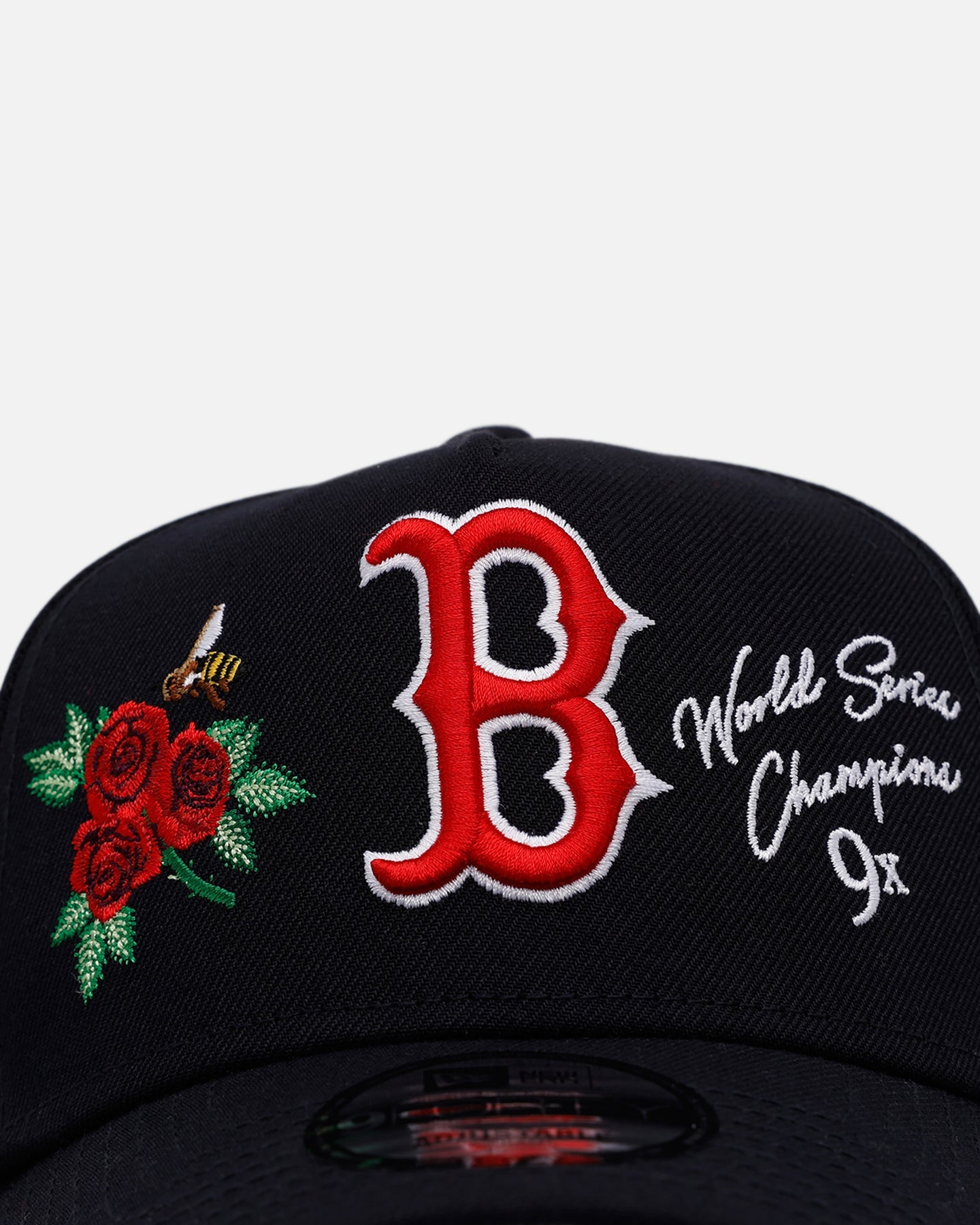 New Era Boston Red Sox 'One Love' 9FORTY A-Frame Snapback Official Team Color