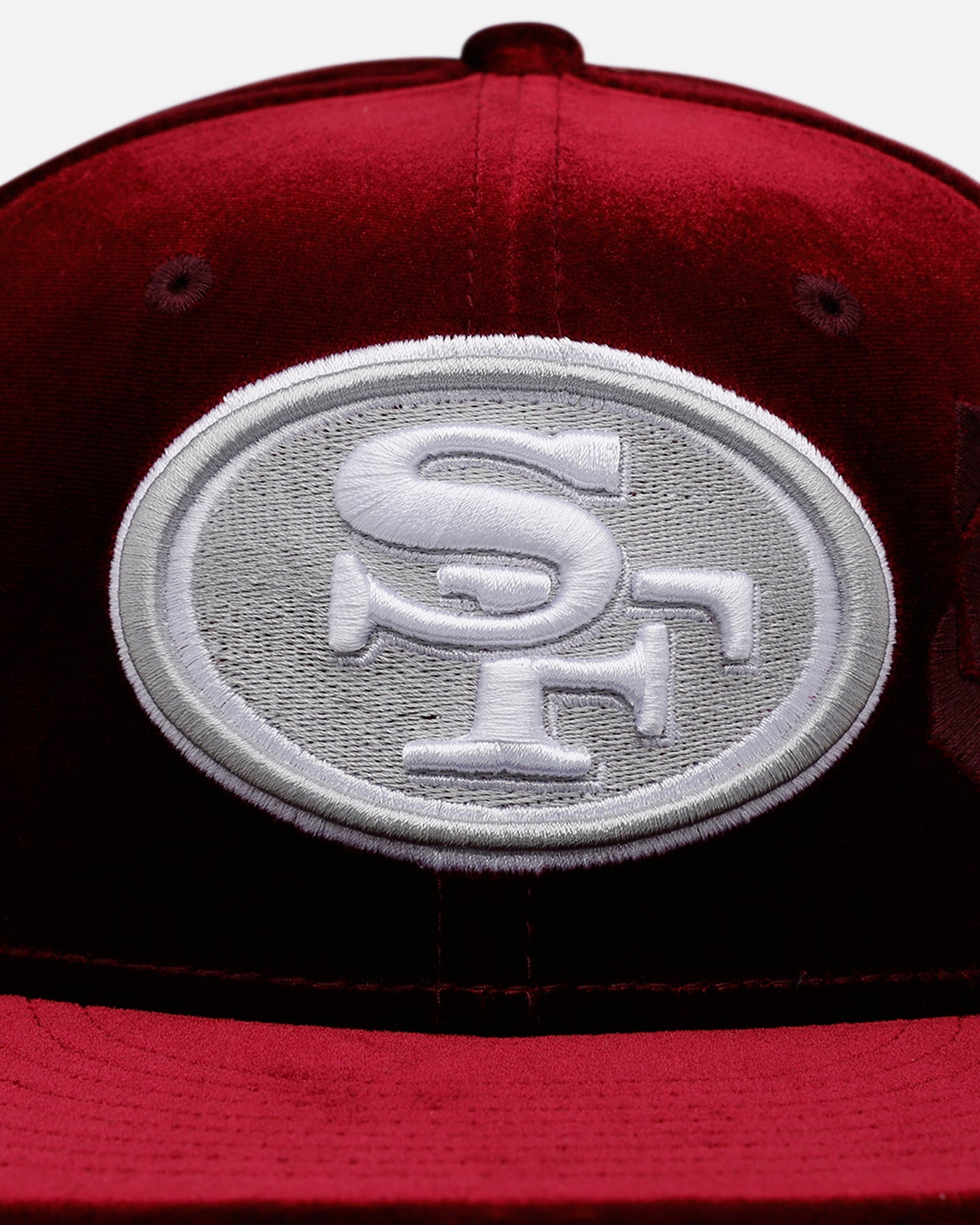 New Era San Francisco 49ers 'Velvet Roses' 59FIFTY Fitted Maroon