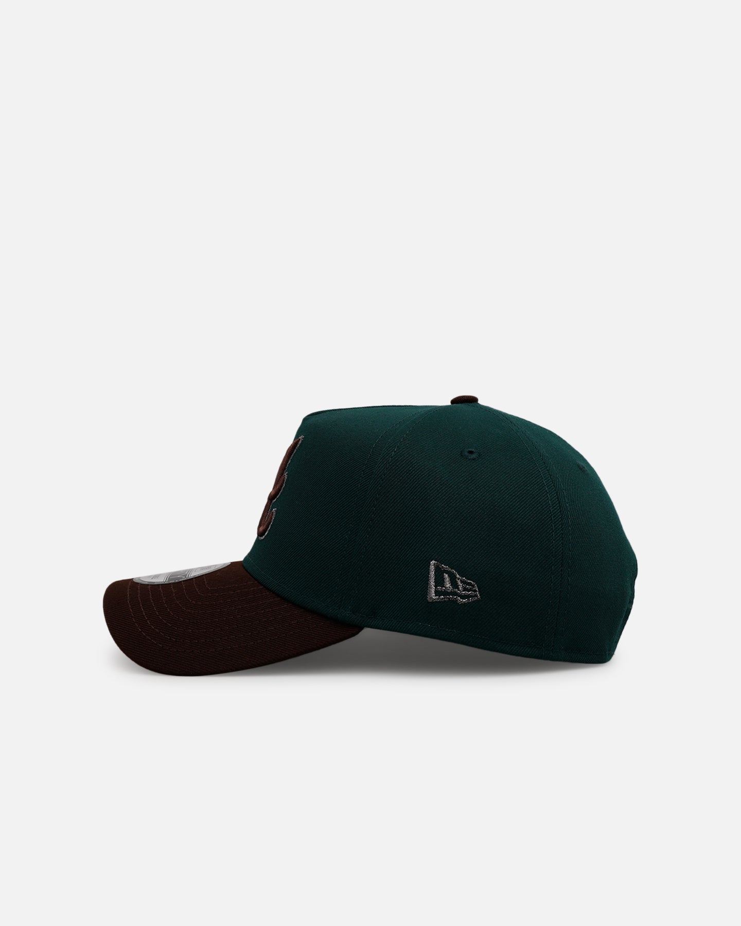 New Era Atlanta Braves 'Rainforest' 9FORTY A-Frame Snapback Green/Brown