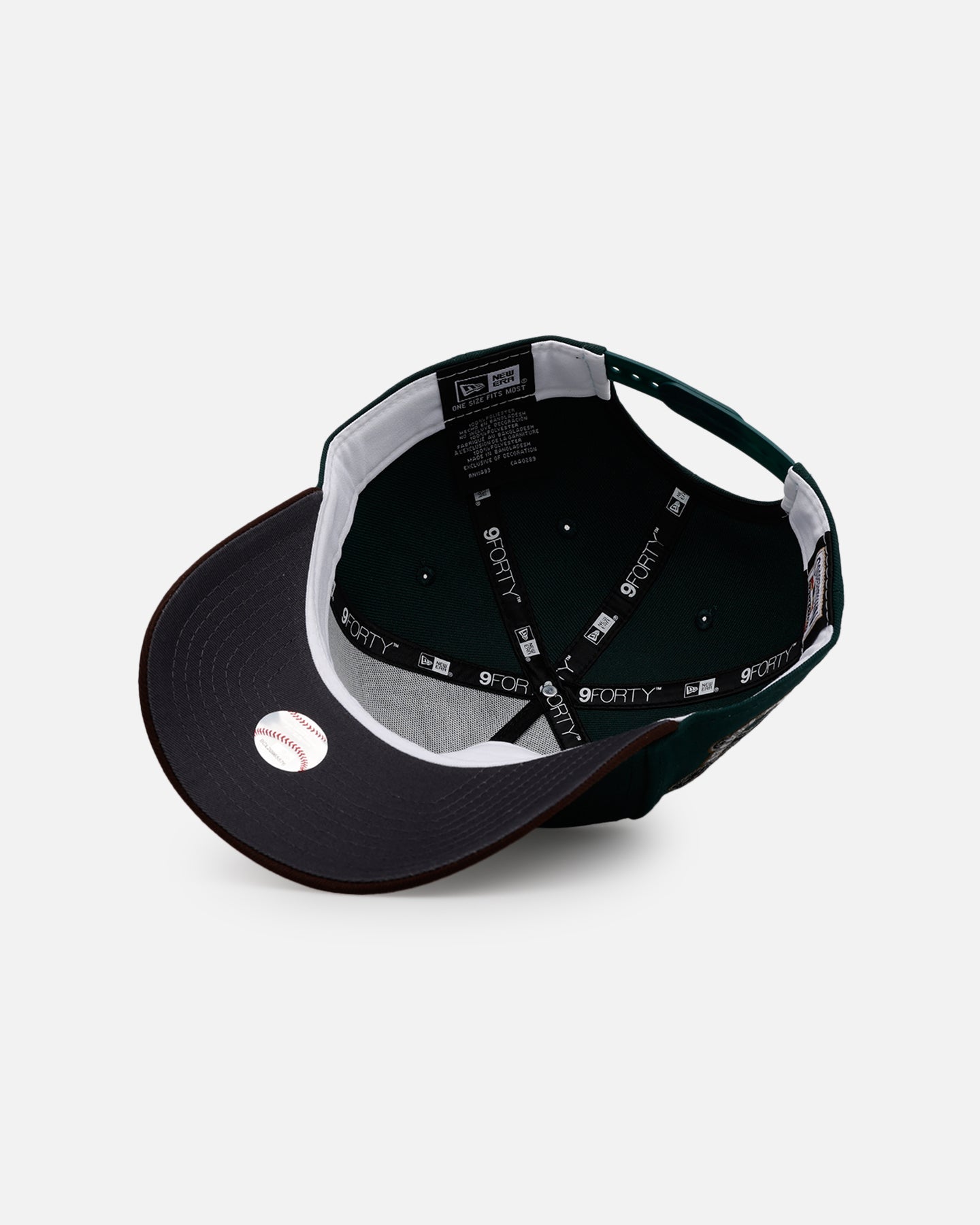 New Era Atlanta Braves 'Rainforest' 9FORTY A-Frame Snapback Green/Brown