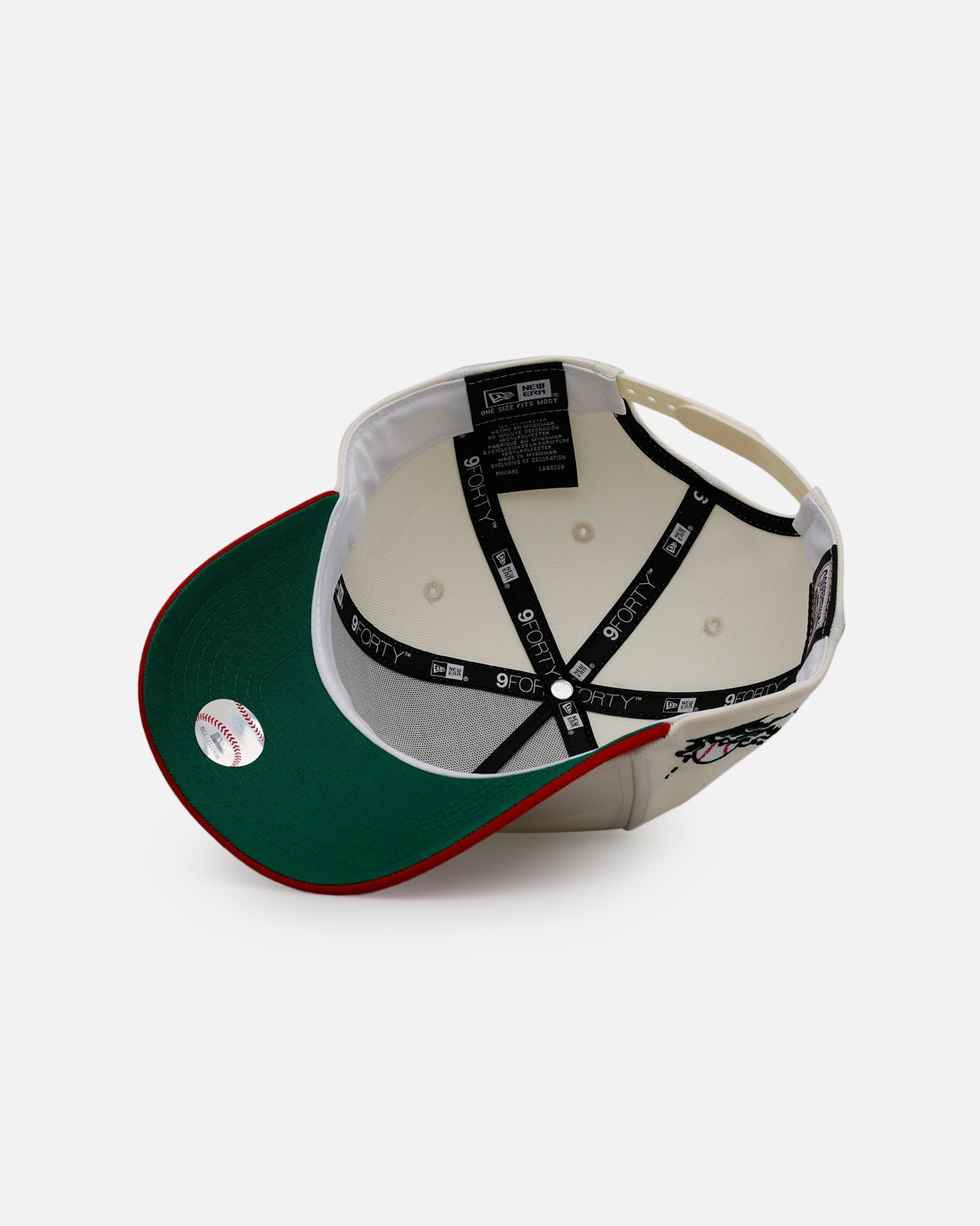 New Era San Francisco Giants 'Strawberry' 9FORTY A-Frame Snapback Chrome/Red