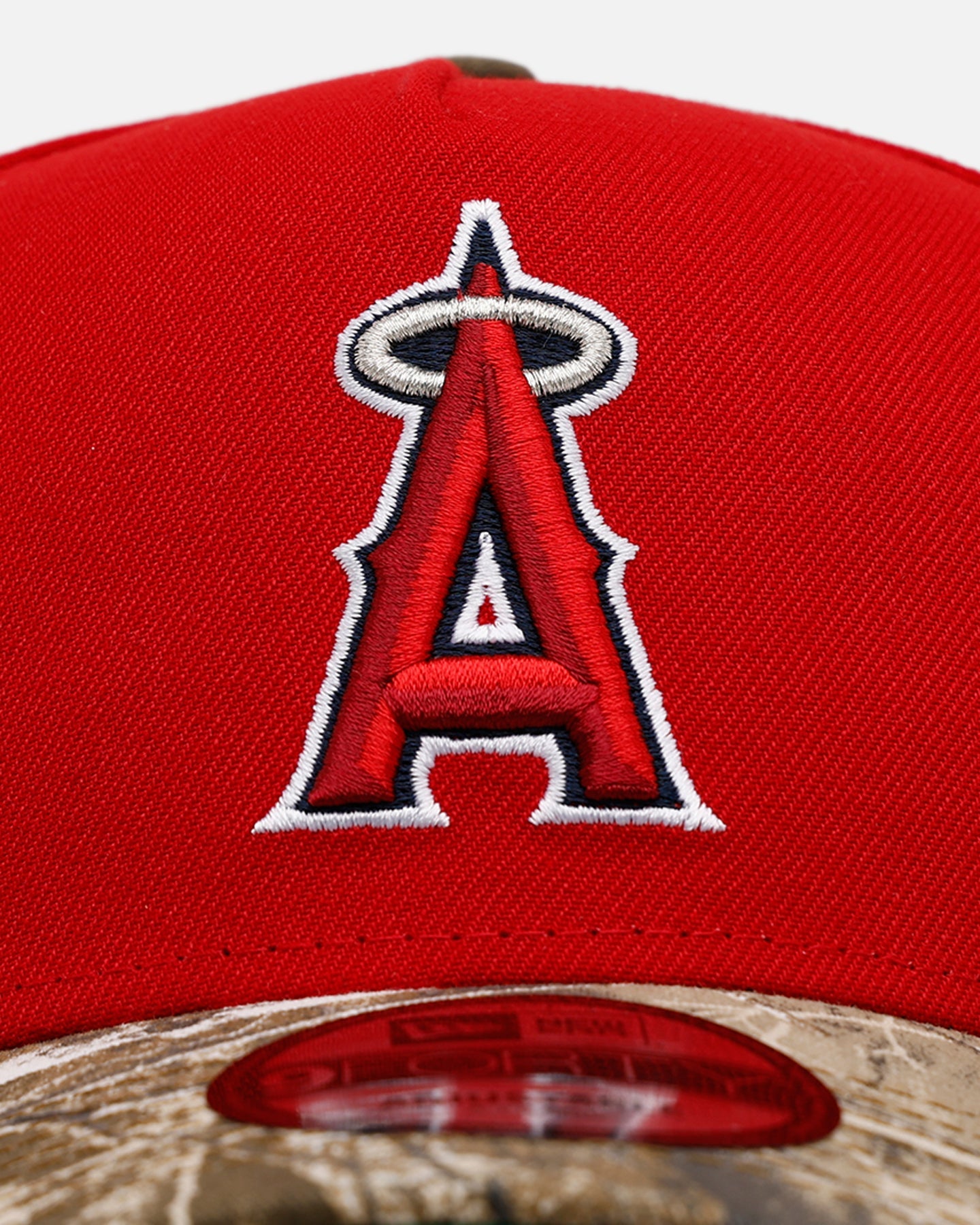 New Era Los Angeles Angels 'Realtree Visor' 9FORTY A-Frame Snapback Official Team Color