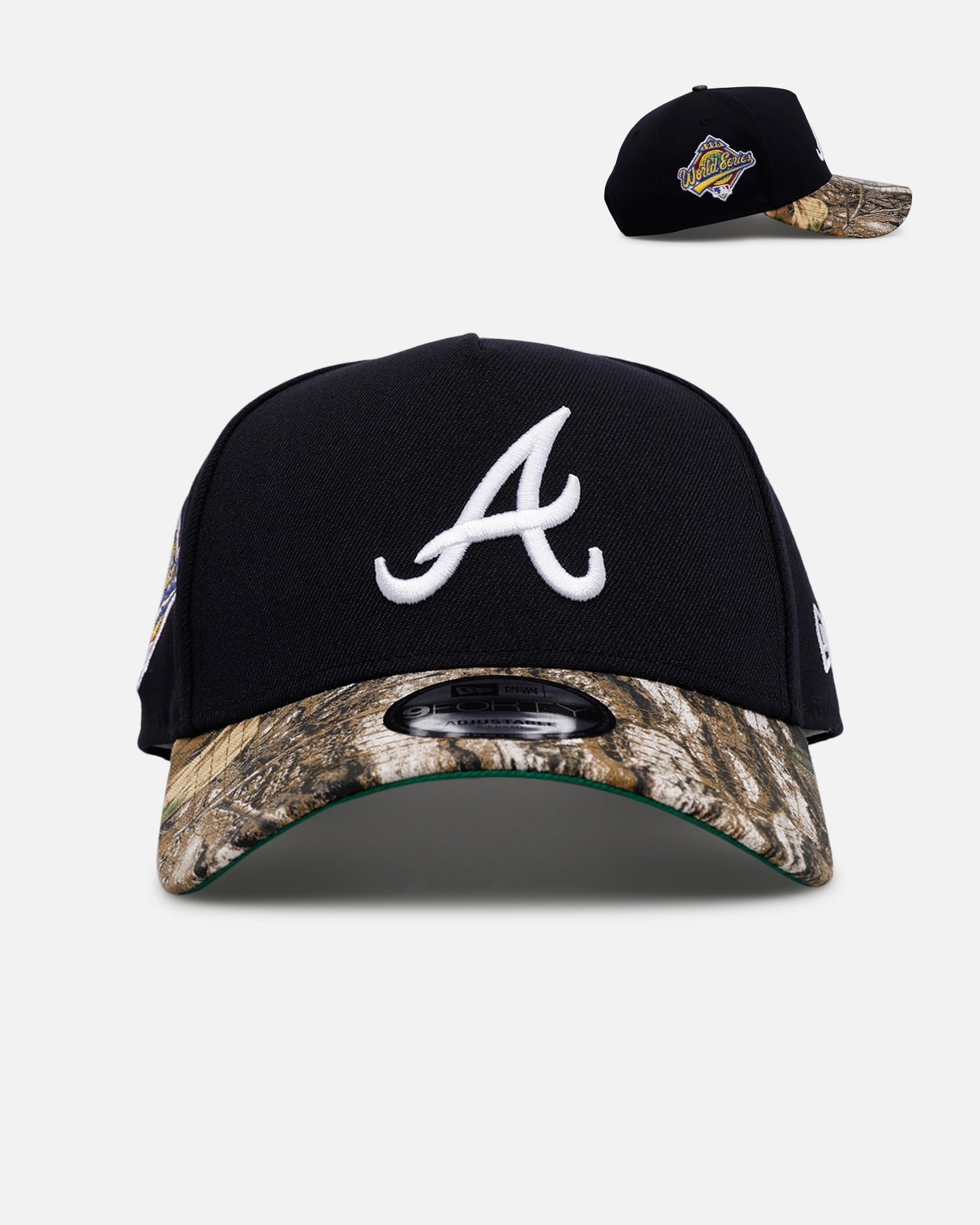 New Era Atlanta Braves 'Realtree Visor' 9FORTY A-Frame Snapback Official Team Color