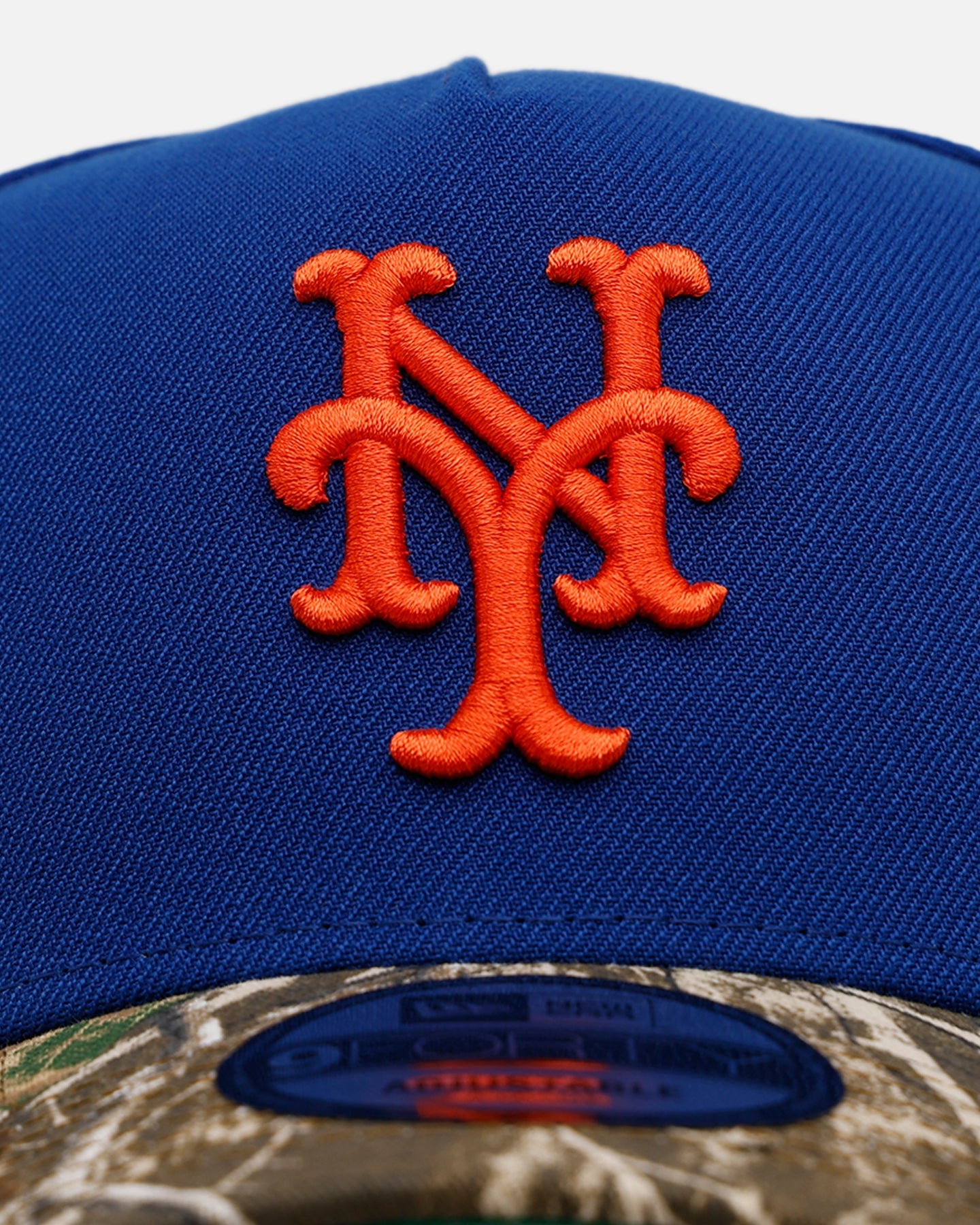 New Era New York Mets 'Realtree Visor' 9FORTY A-Frame Snapback Official Team Color