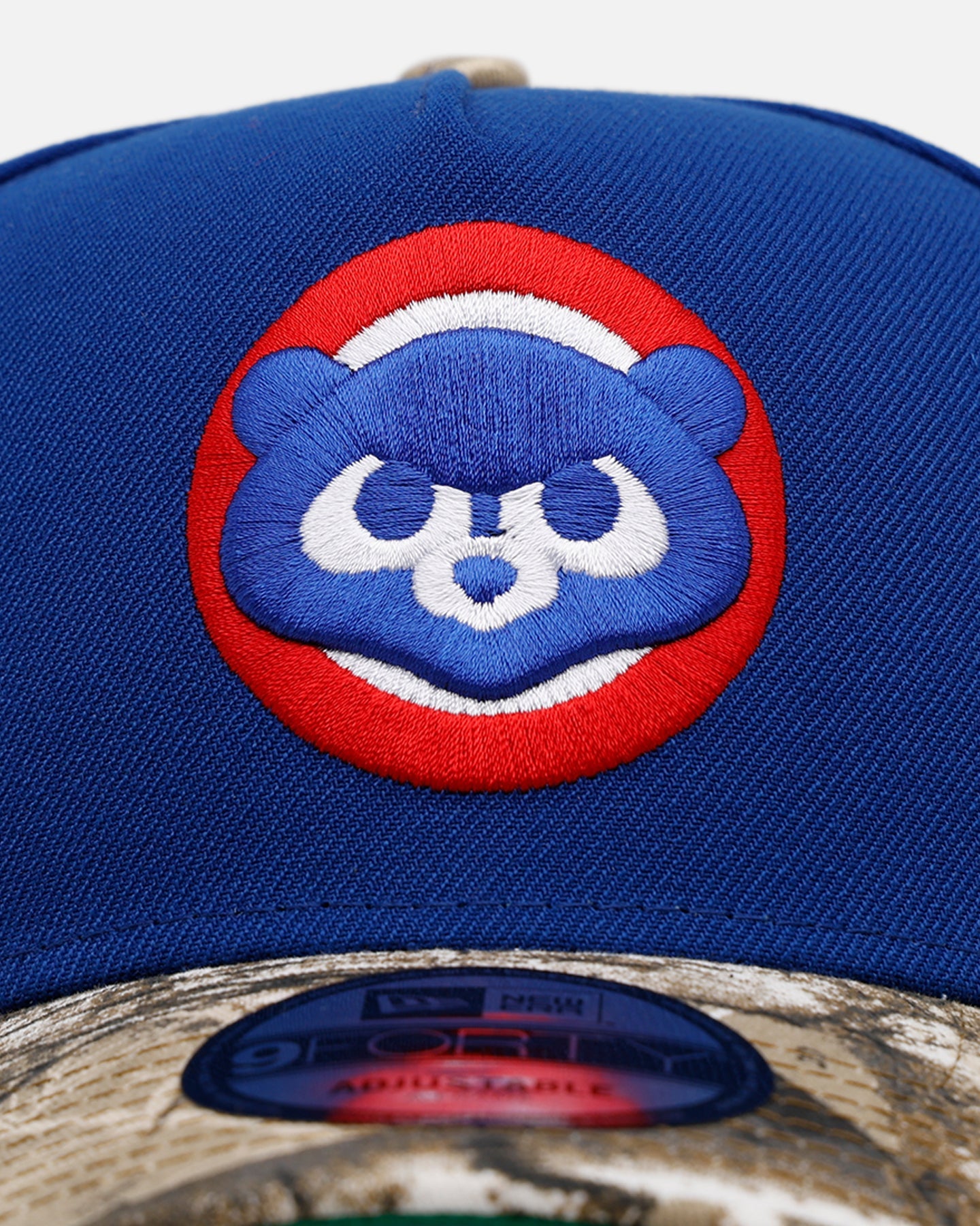 New Era Chicago Cubs 'Realtree Visor' 9FORTY A-Frame Snapback Official Team Color