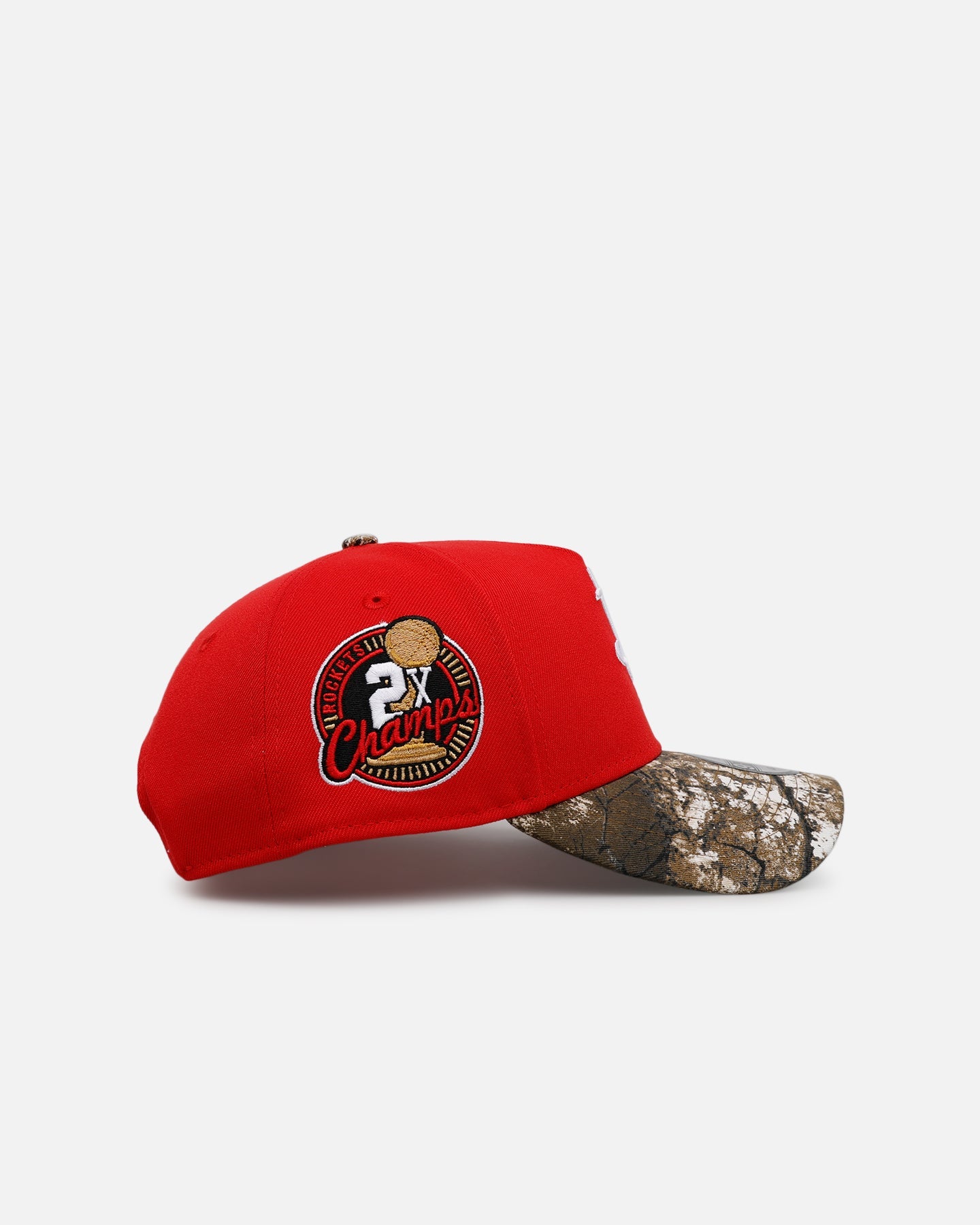 New Era Houston Rockets 'Realtree Visor' 9FORTY A-Frame Snapback Official Team Color