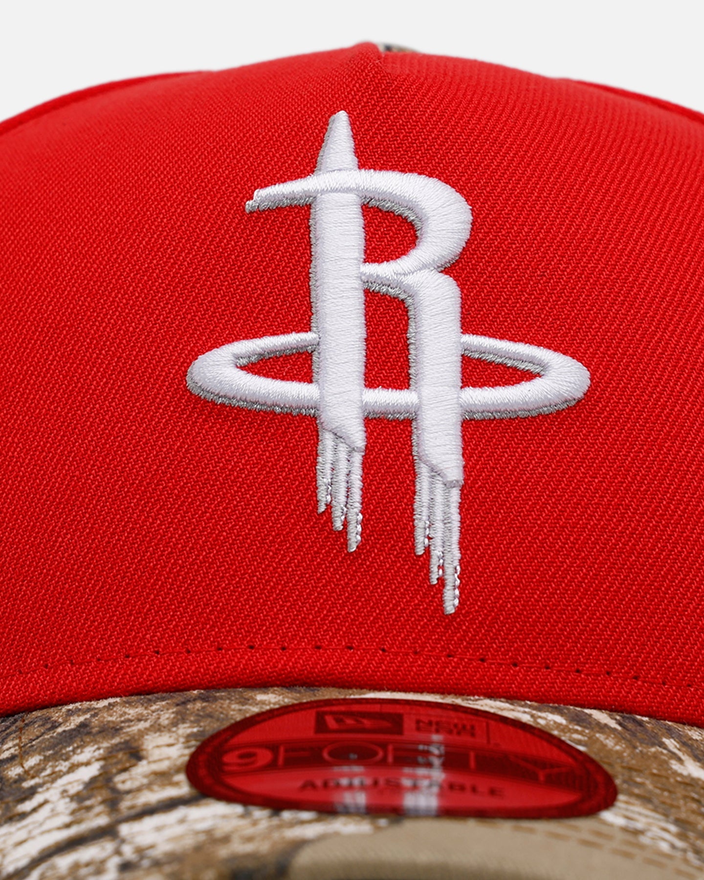 New Era Houston Rockets 'Realtree Visor' 9FORTY A-Frame Snapback Official Team Color