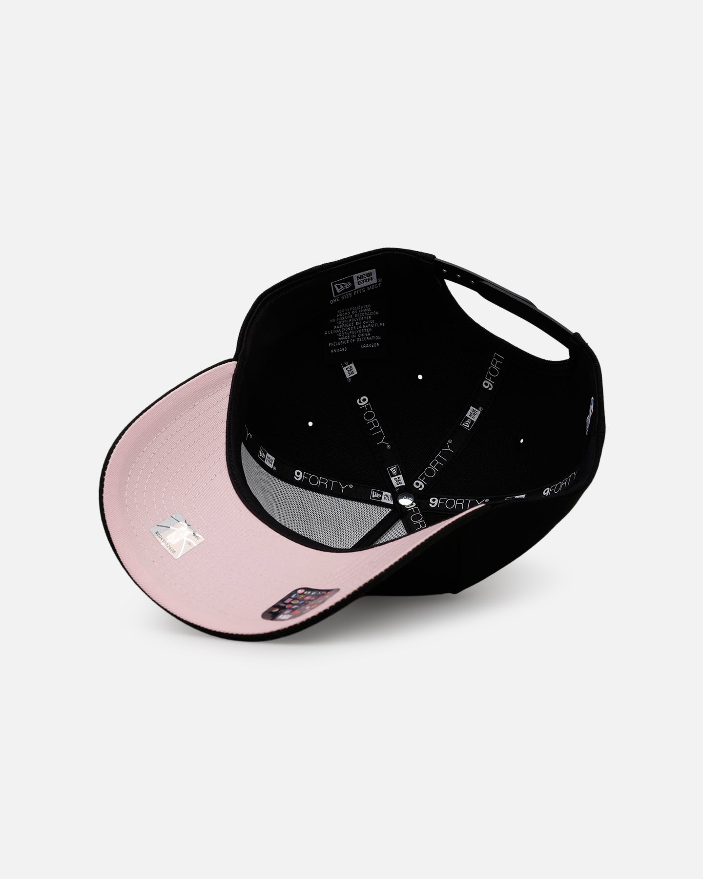 New Era Brooklyn Nets 'Team Color Hearts' 9FORTY A-Frame Snapback Official Team Color